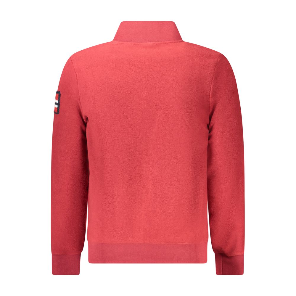 Norway 1963 Red Polyester Men Men's Sweatshirt
