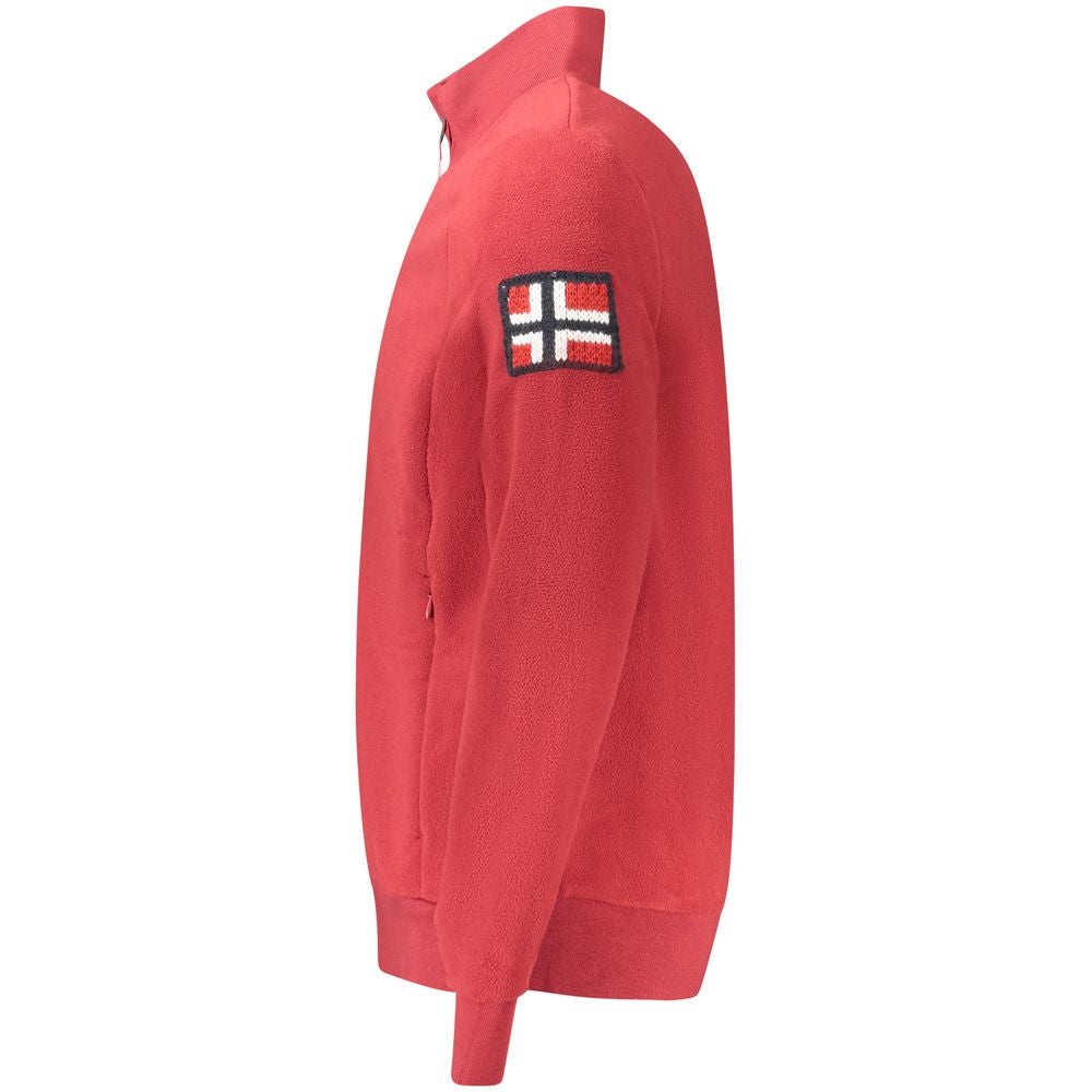 Norway 1963 Red Polyester Men Men's Sweatshirt