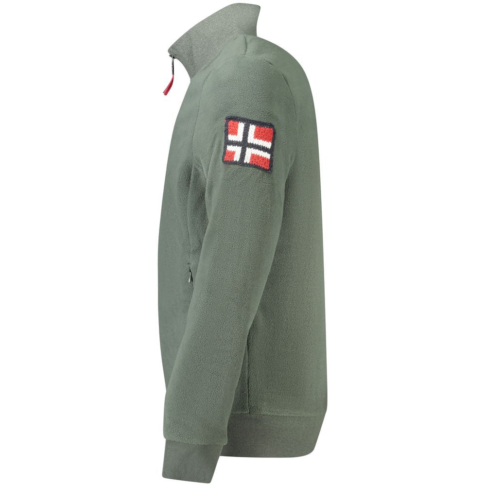 Norway 1963 Verde Polyester Men Men's Sweatshirt