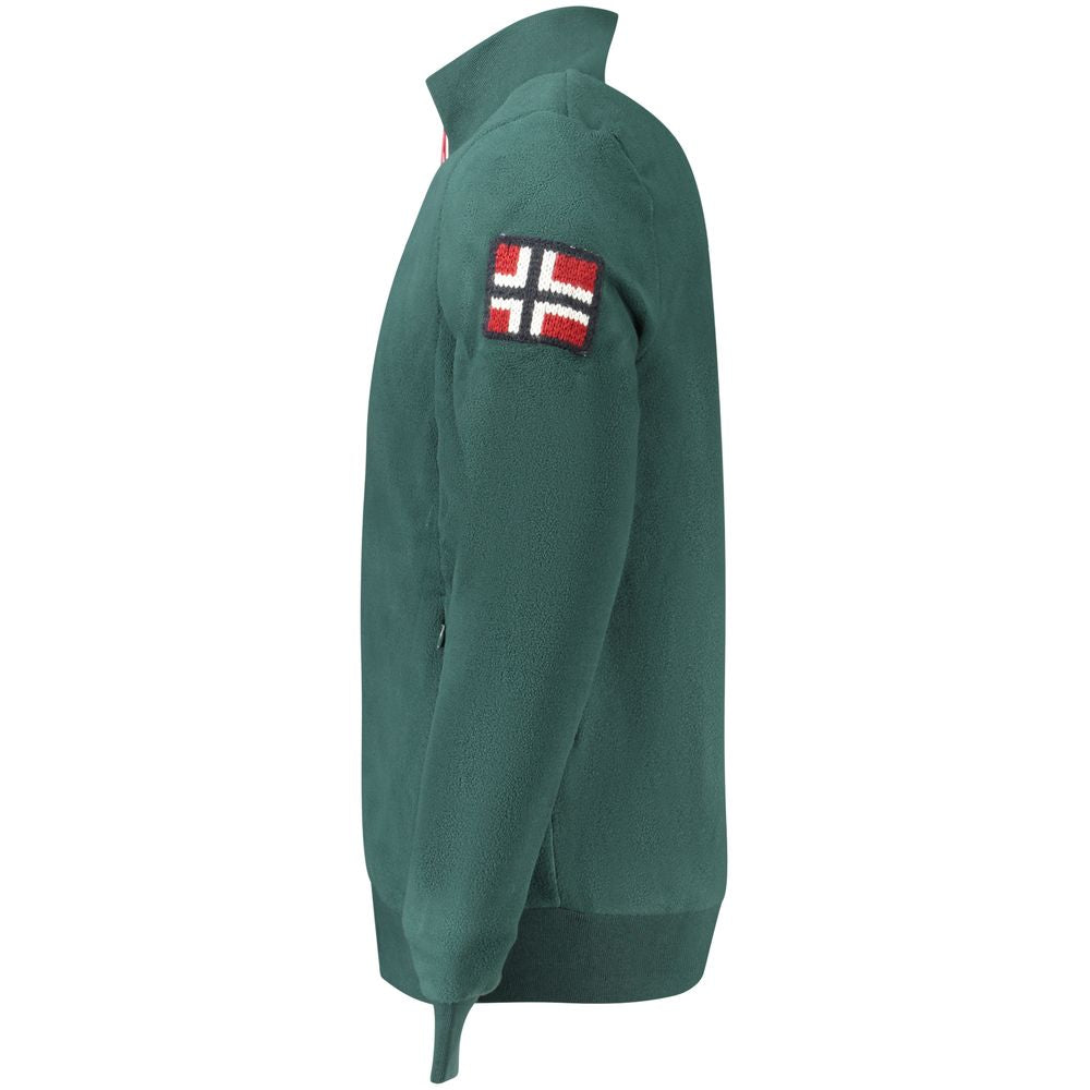 Norway 1963 Verde Polyester Men Men's Sweatshirt