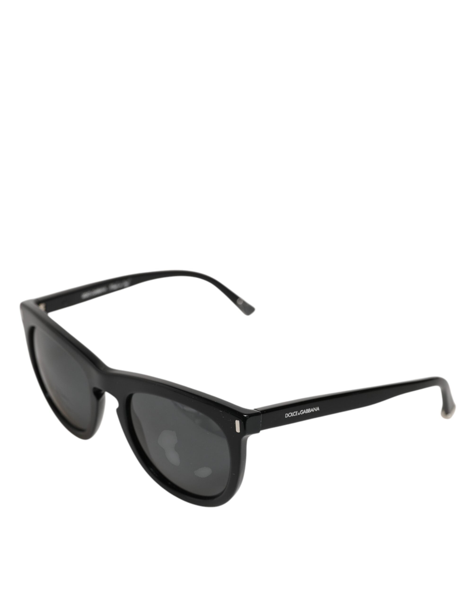 Dolce & Gabbana DG4281 Black Round Frame Full Rim Eyewear Women's Sunglasses (Pre-Owned)