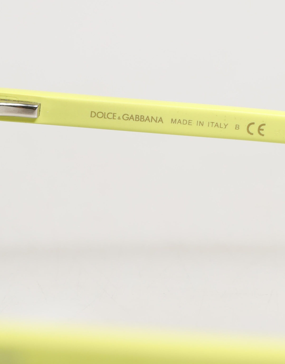 Dolce & Gabbana DG4324 Yellow Framed Mirrored Lenses Eyewear Women's Sunglasses (Pre-Owned)