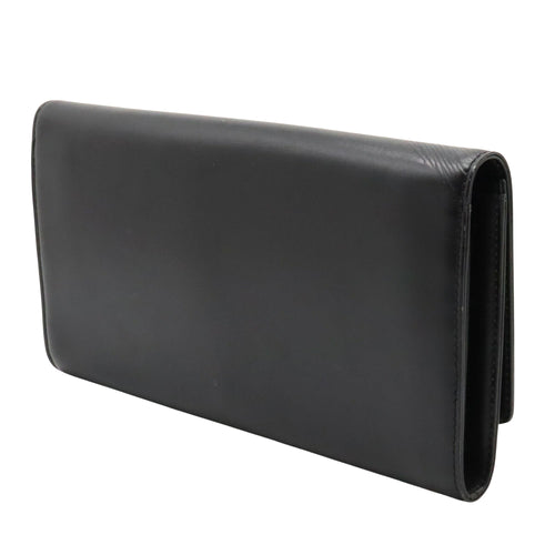 Louis Vuitton Aegean Black Leather Clutch Bag (Pre-Owned)