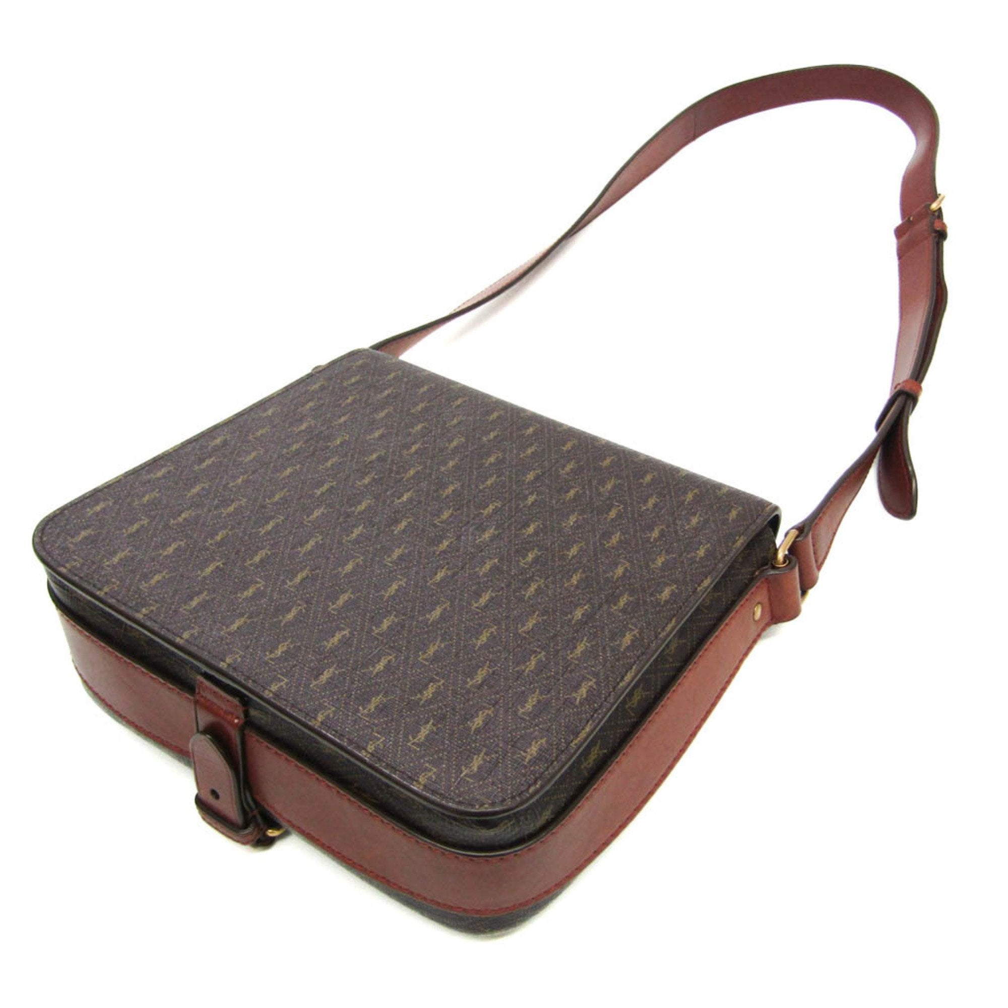 Saint Laurent Brown Leather Shoulder Bag (Pre-Owned)
