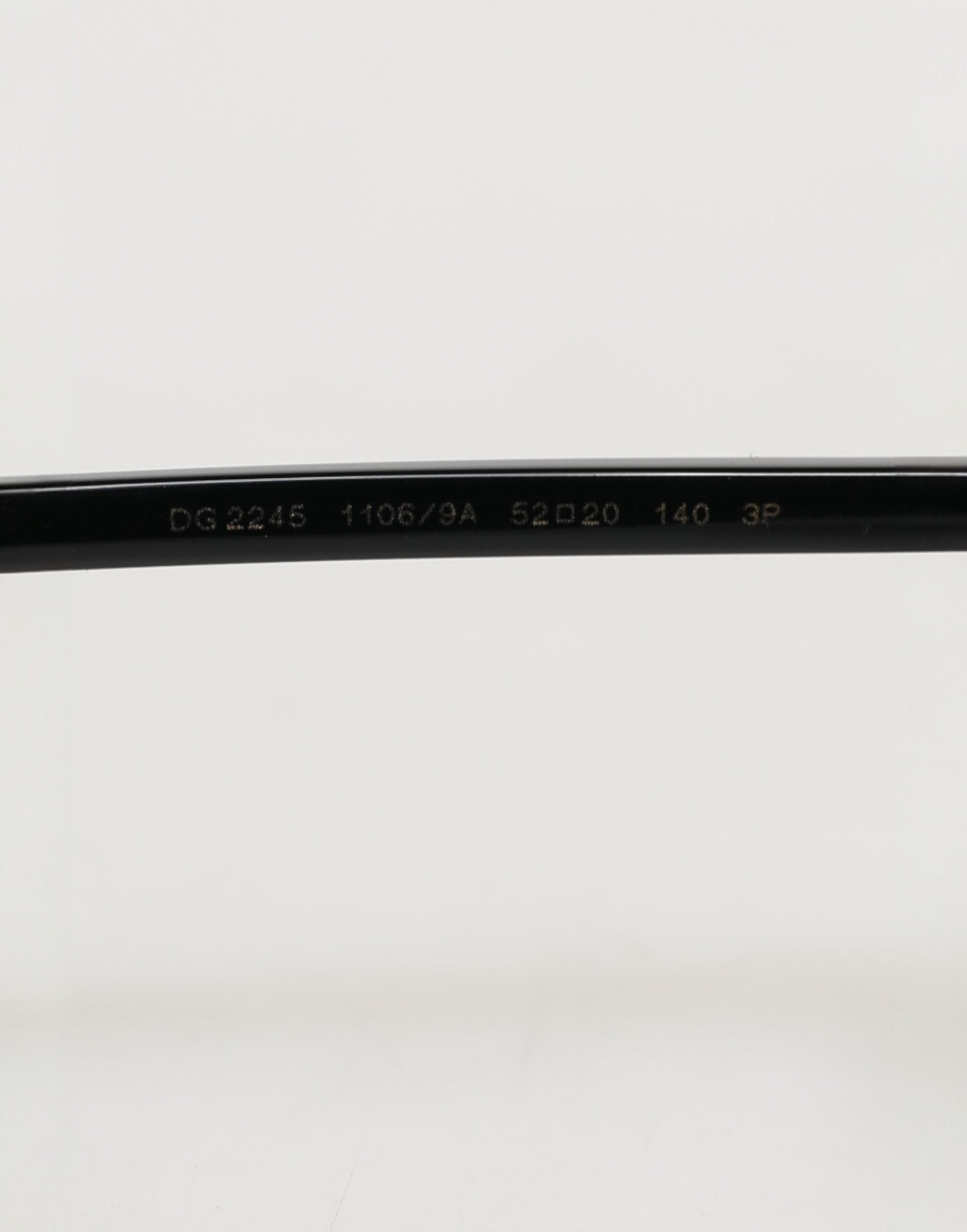 Dolce & Gabbana Matte Black Steel Frame Gray Lens Women's Sunglasses