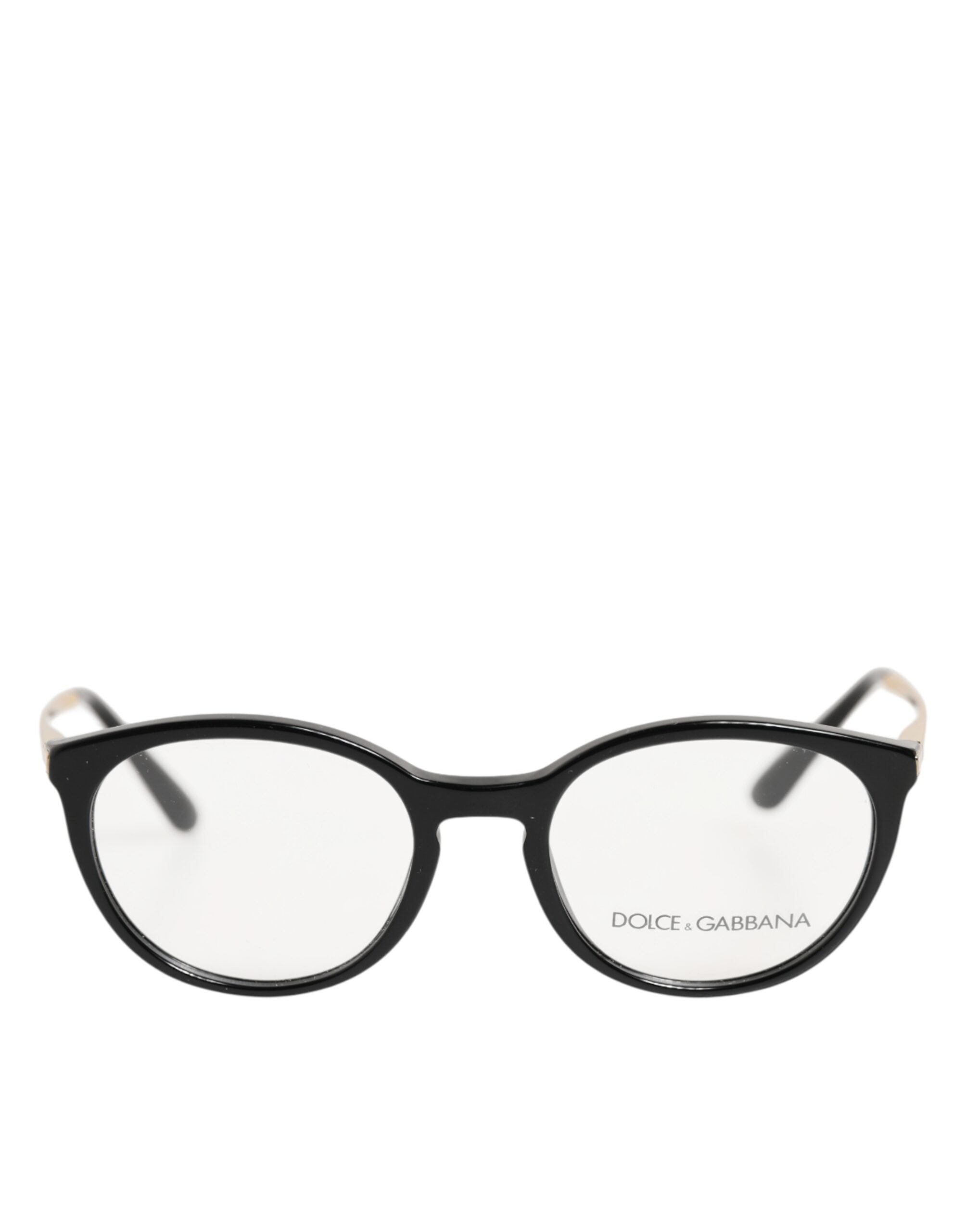 Dolce & Gabbana Black Acetate Cat Eye Frame EyeWomen's Reading Women's Glass