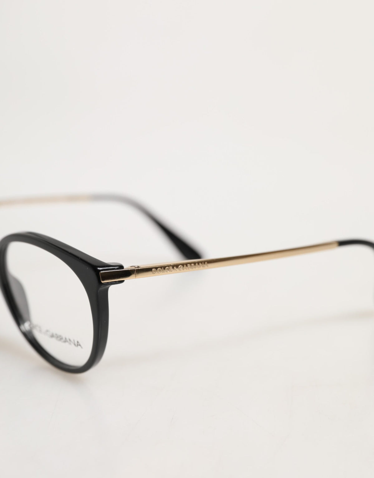 Dolce & Gabbana Black Acetate Cat Eye Frame EyeWomen's Reading Women's Glass