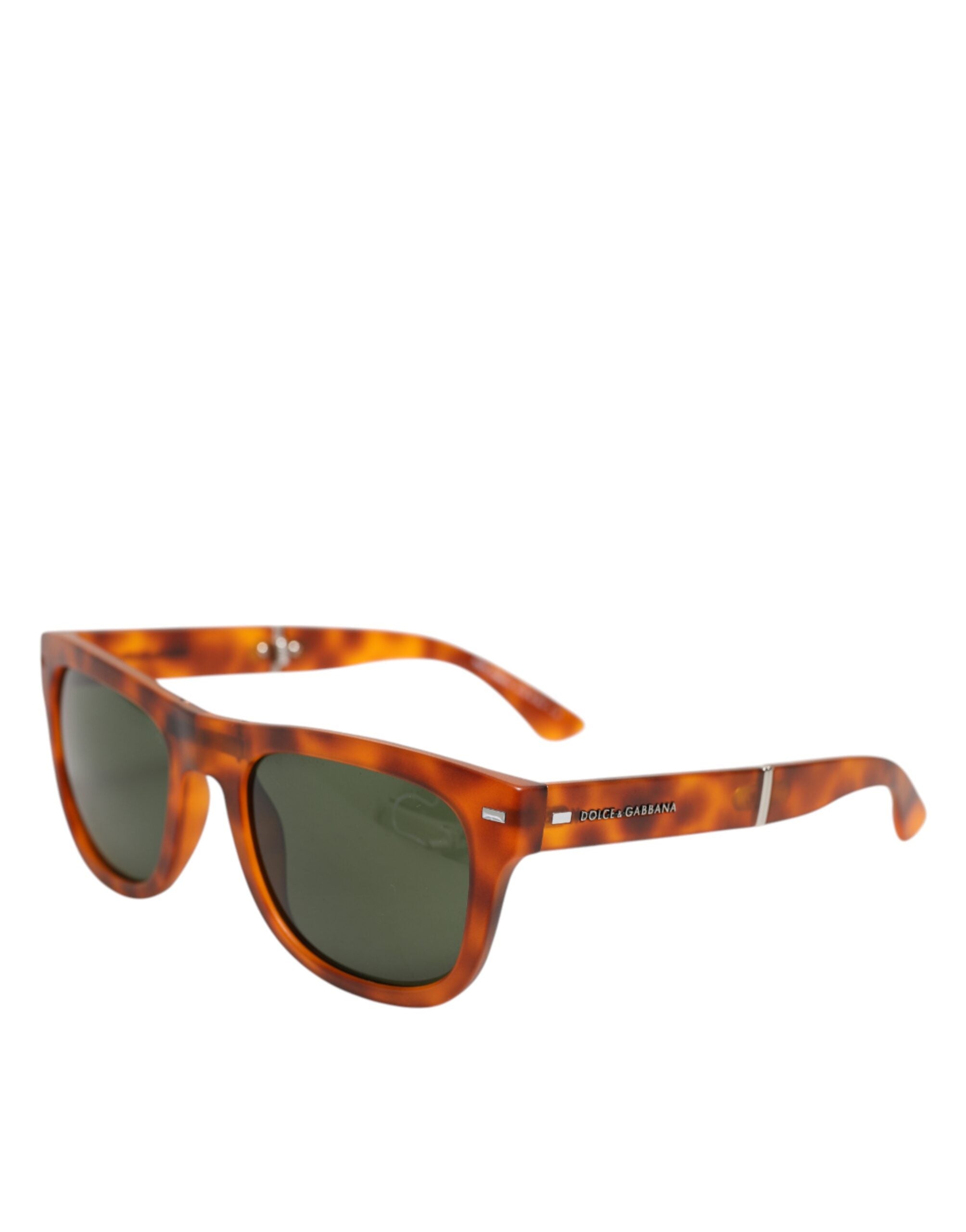 Dolce & Gabbana DG6089 Havana Full Rim Round Lenses Foldable Women's Sunglasses