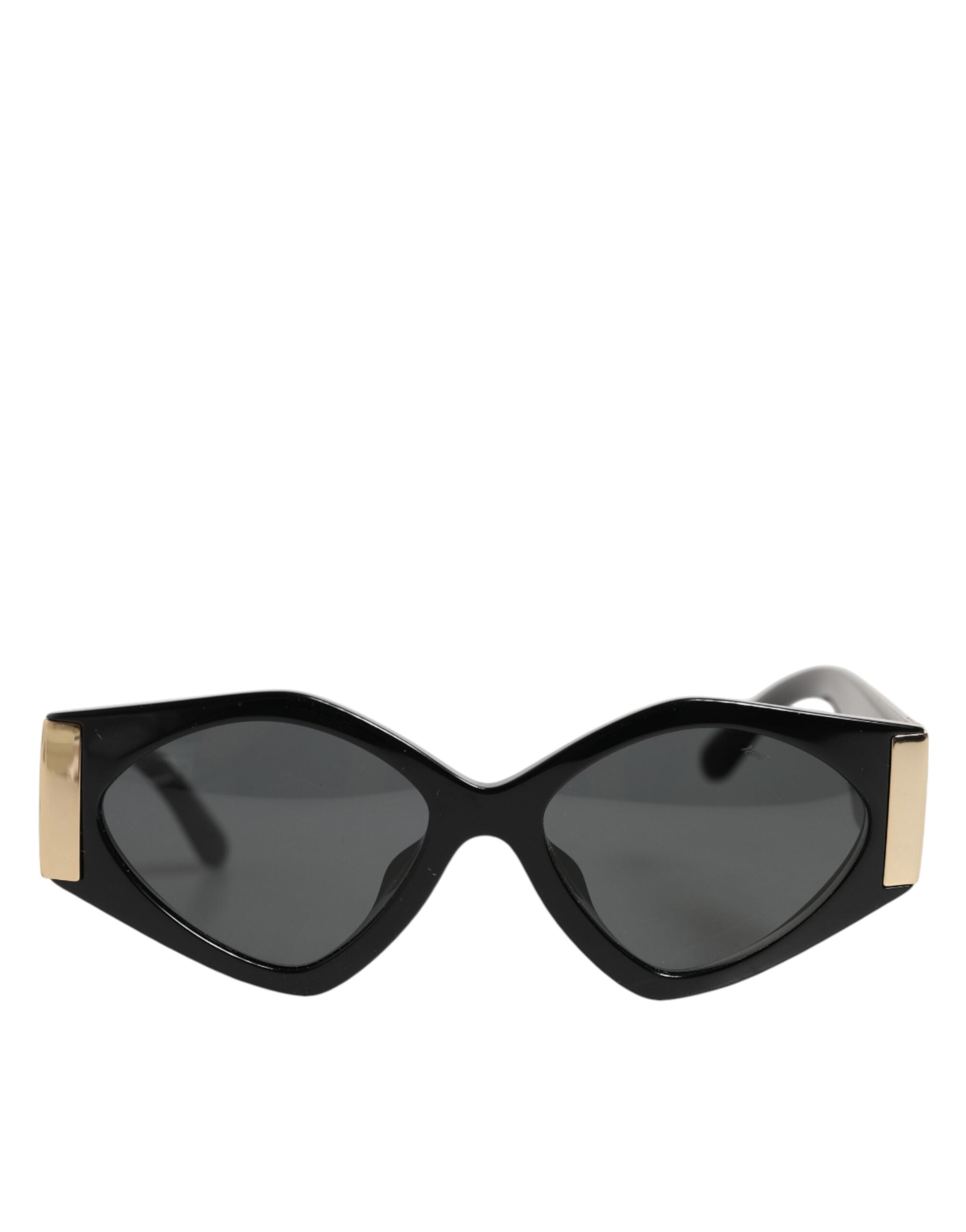 Dolce & Gabbana DG4396 Gray Gradient Black Irregular Frame Women's Sunglasses (Pre-Owned)