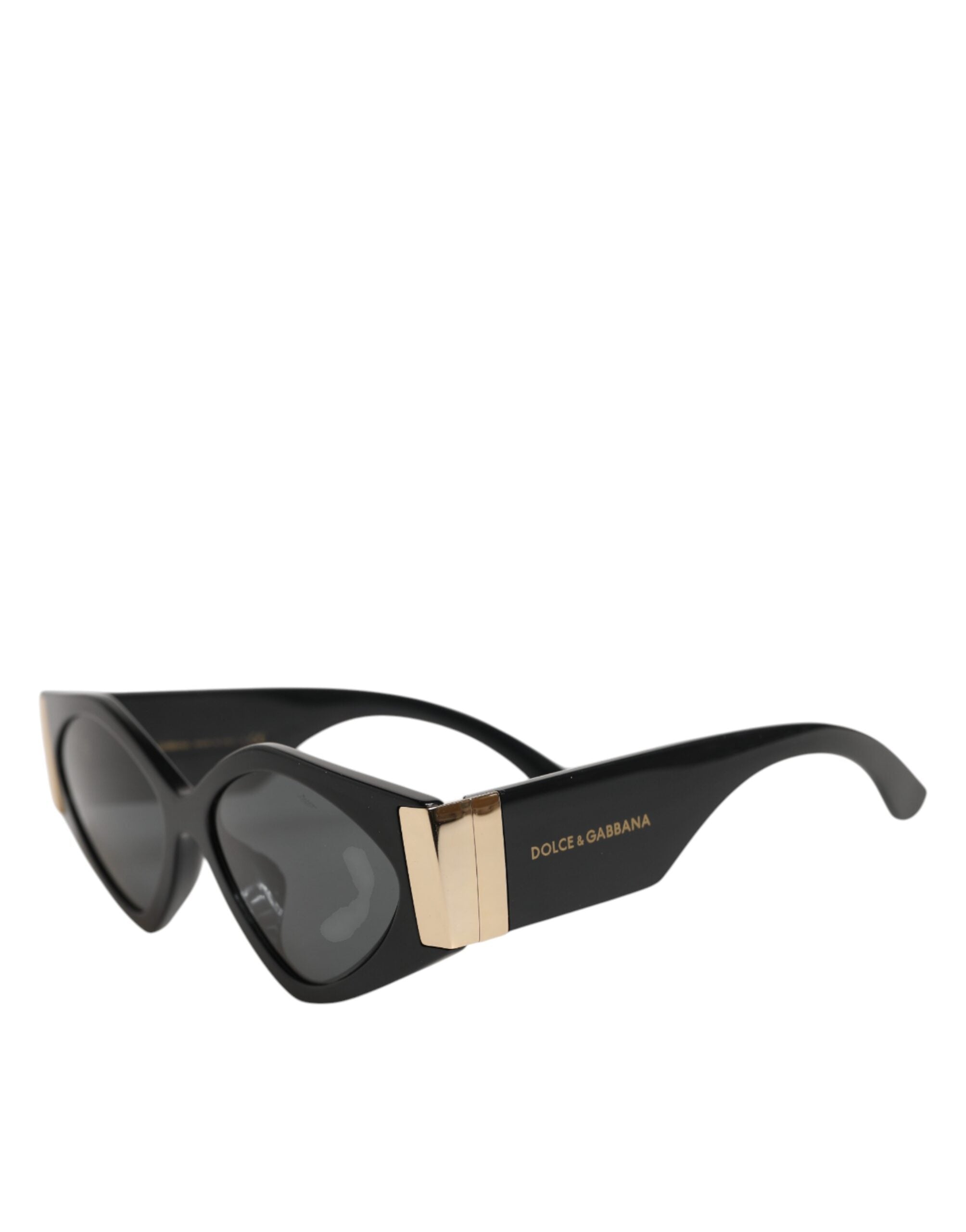 Dolce & Gabbana DG4396 Gray Gradient Black Irregular Frame Women's Sunglasses (Pre-Owned)