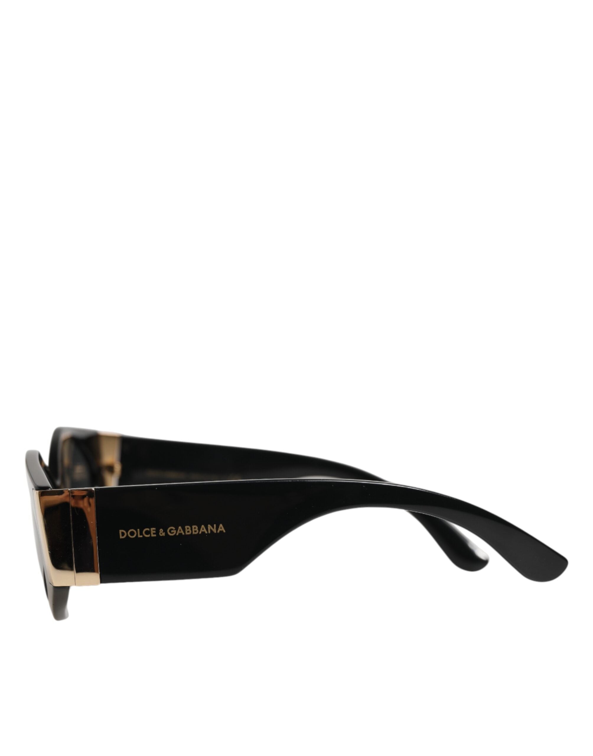 Dolce & Gabbana DG4396 Gray Gradient Black Irregular Frame Women's Sunglasses (Pre-Owned)