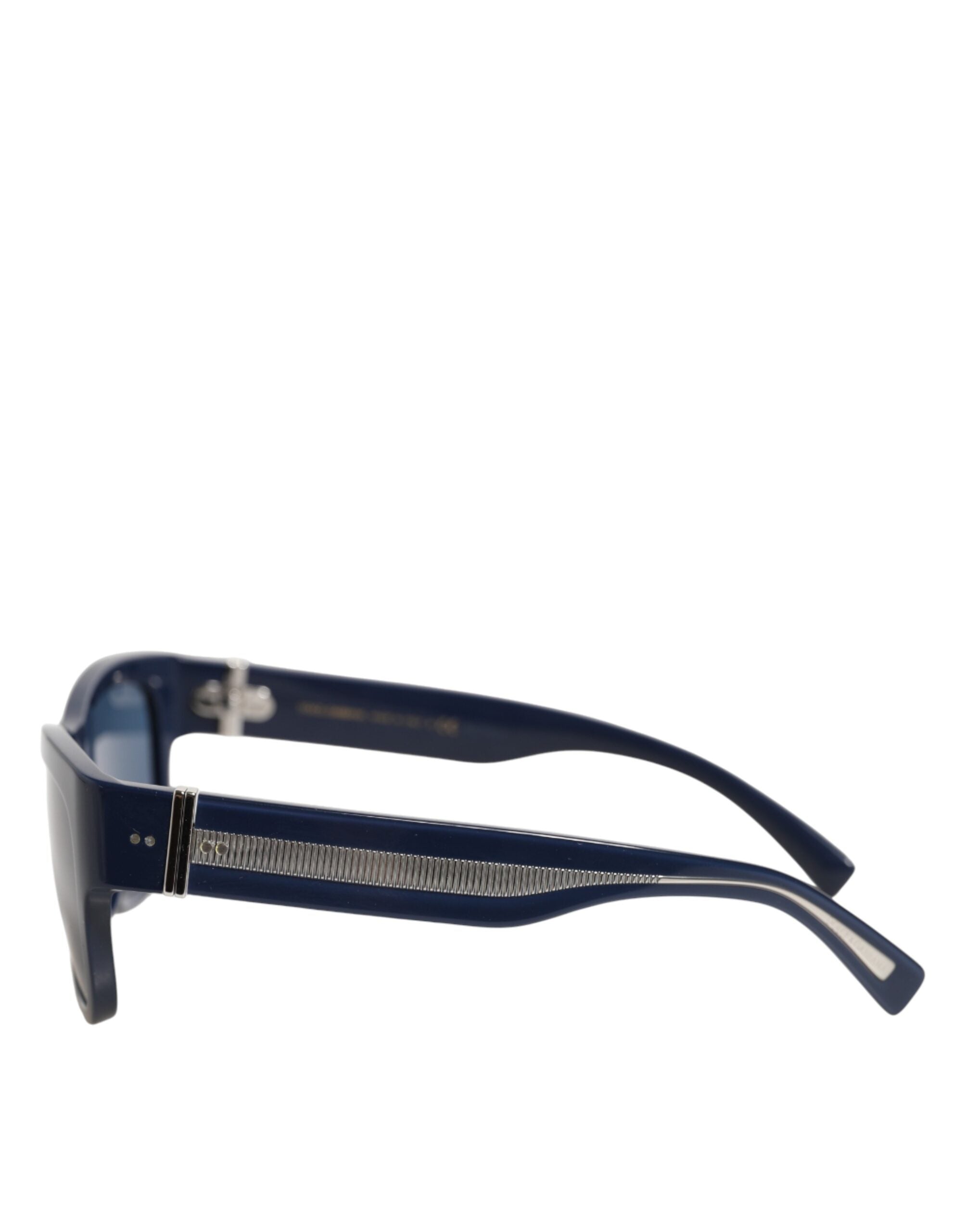 Dolce & Gabbana Blue Acetate Frame Polarized Lenses Women's Sunglasses (Pre-Owned)