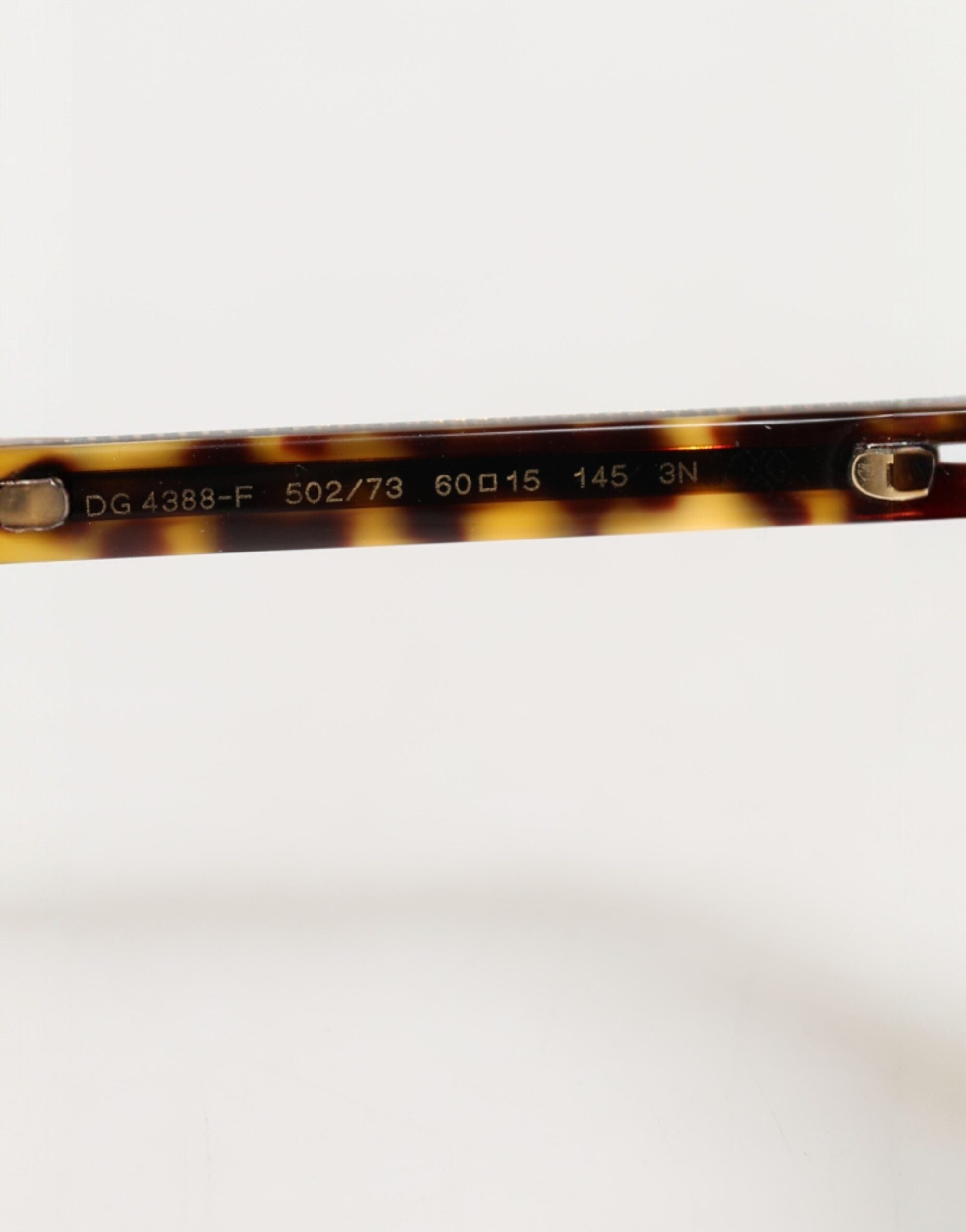 Dolce & Gabbana Dark Brown Tortoise Shell Pilot Frame Women's Sunglasses (Pre-Owned)