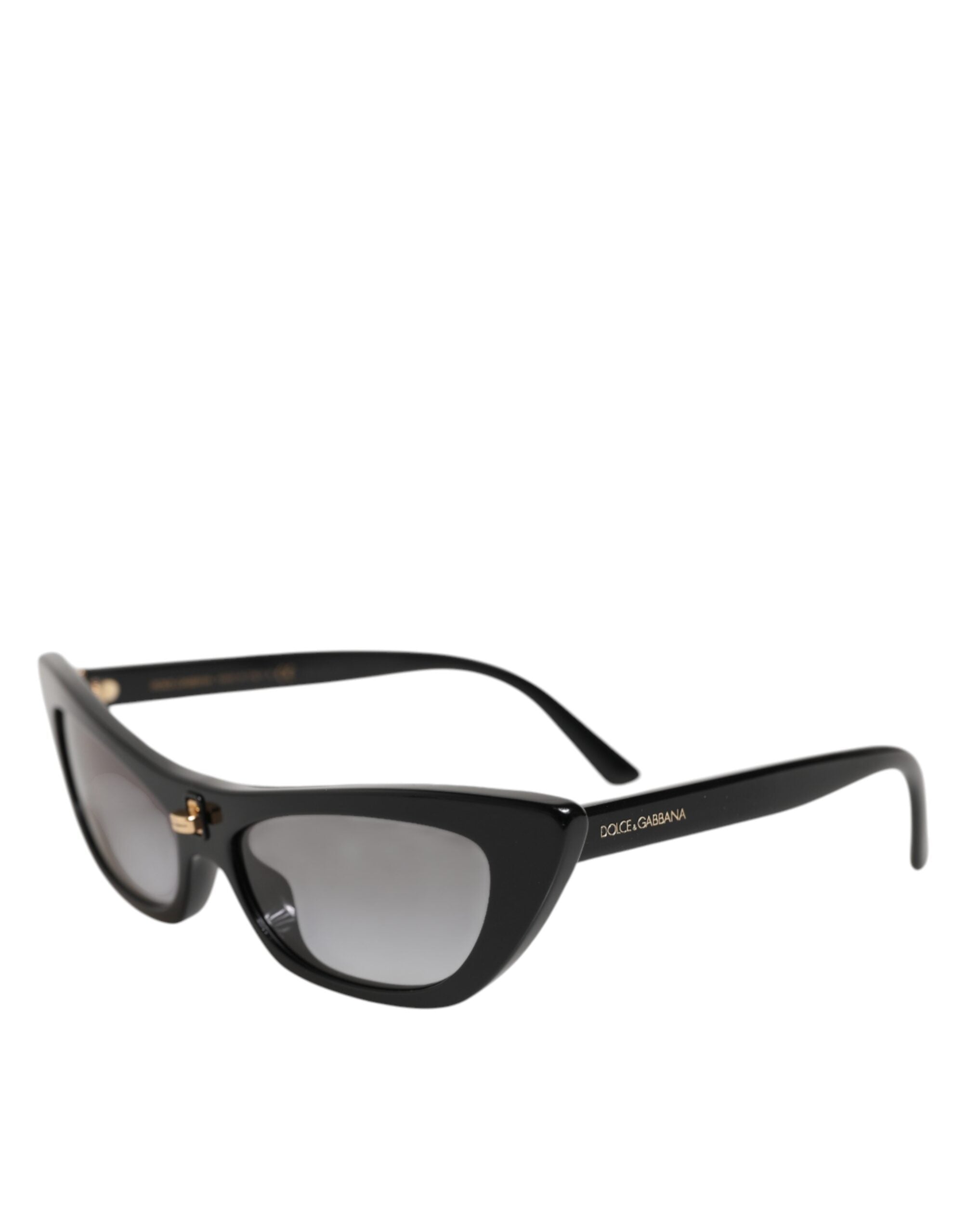 Dolce & Gabbana Black Re-Edition DNA Cat-Eye Frame Women's Sunglasses (Pre-Owned)