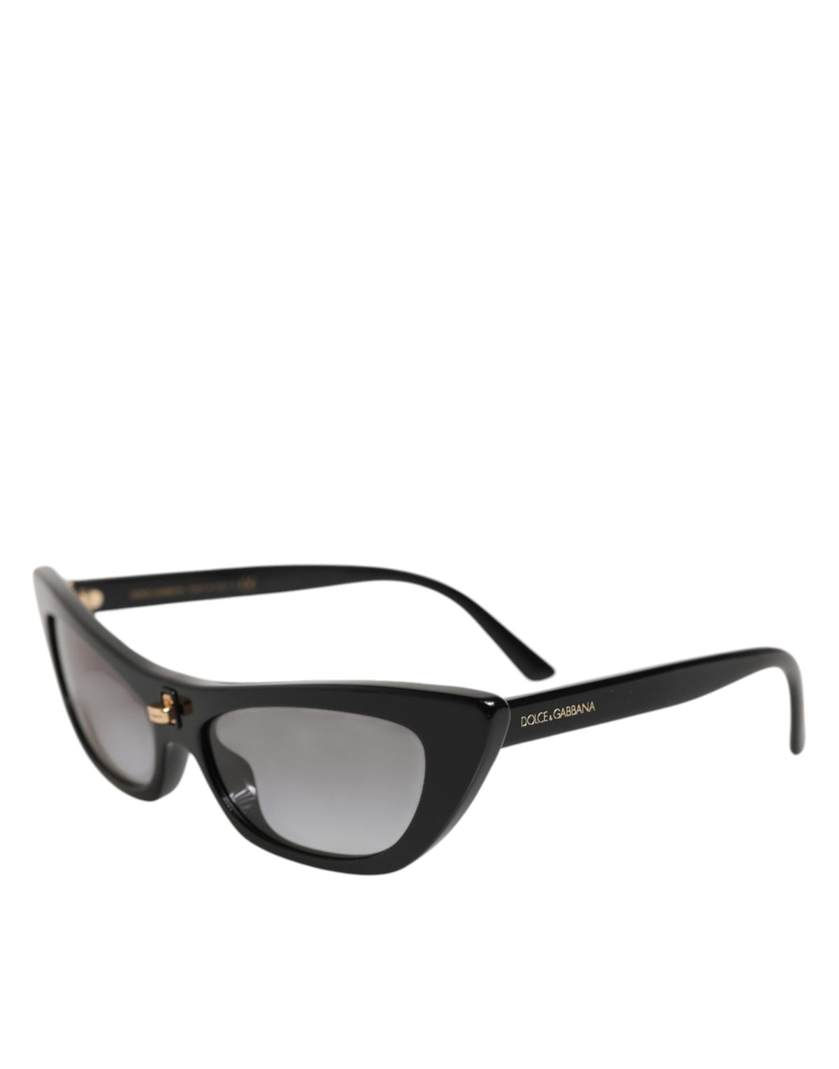 Dolce & Gabbana Black Re-Edition DNA Cat-Eye Frame Women's Sunglasses (Pre-Owned)