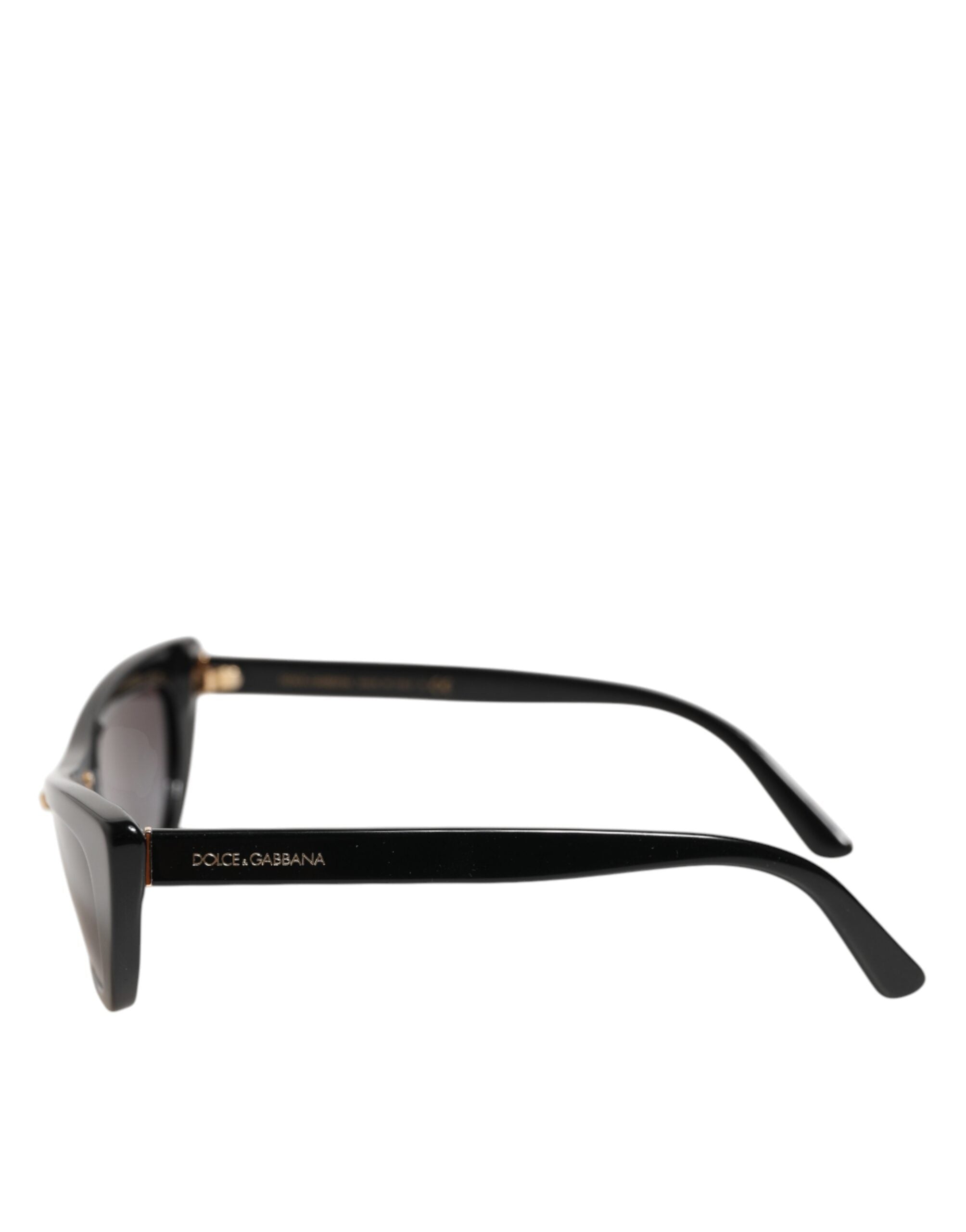 Dolce & Gabbana Black Re-Edition DNA Cat-Eye Frame Women's Sunglasses (Pre-Owned)