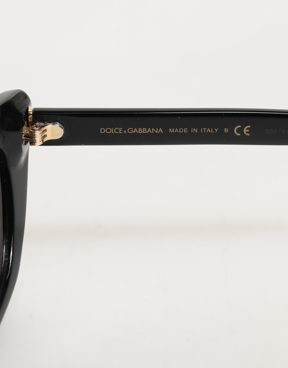 Dolce & Gabbana Black Re-Edition DNA Cat-Eye Frame Women's Sunglasses (Pre-Owned)