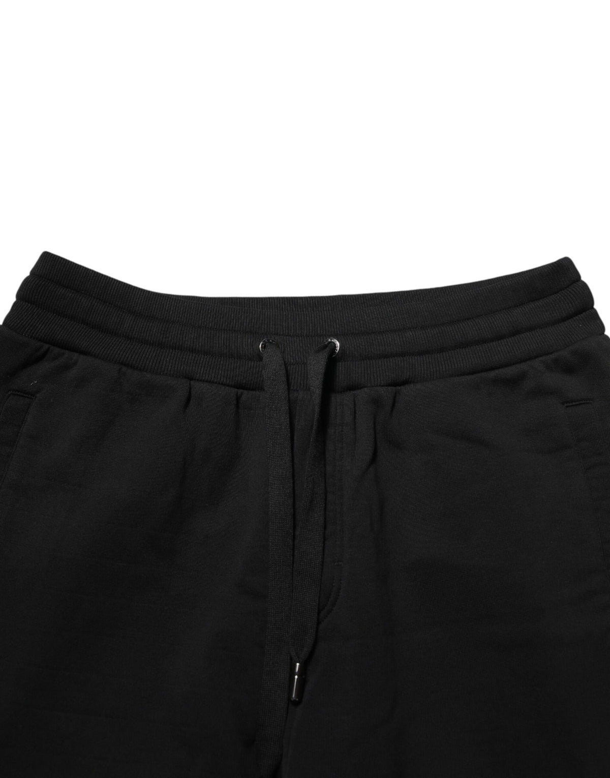 Dolce & Gabbana Black DG Logo Cotton Jogger SweatMen's Men's Pants (Pre-Owned)