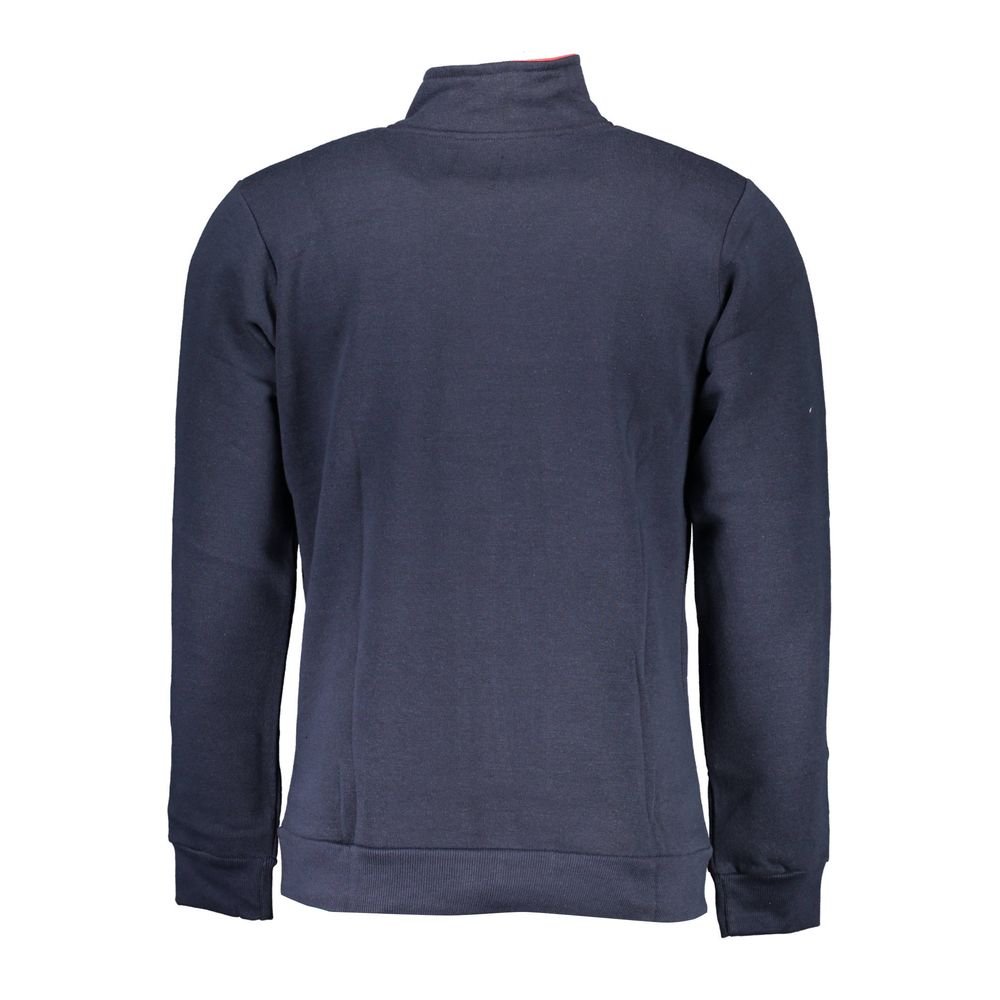 Gianmarco Venturi Blue Polyester Men Men's Sweatshirt