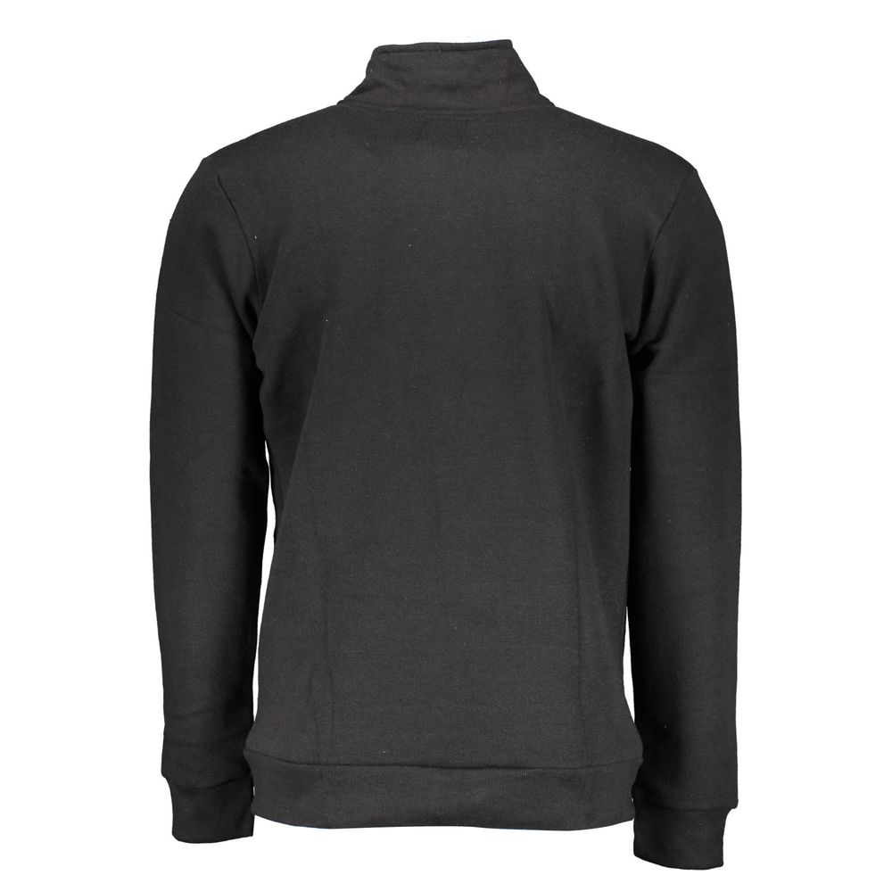 Gianmarco Venturi Black Polyester Men's Men's Sweatshirt