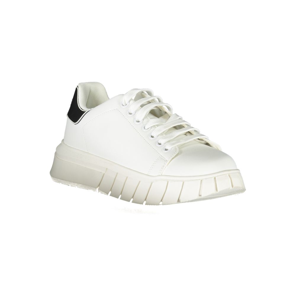 Gaelle Paris Bianco Polyurethane Men Men's Sneaker