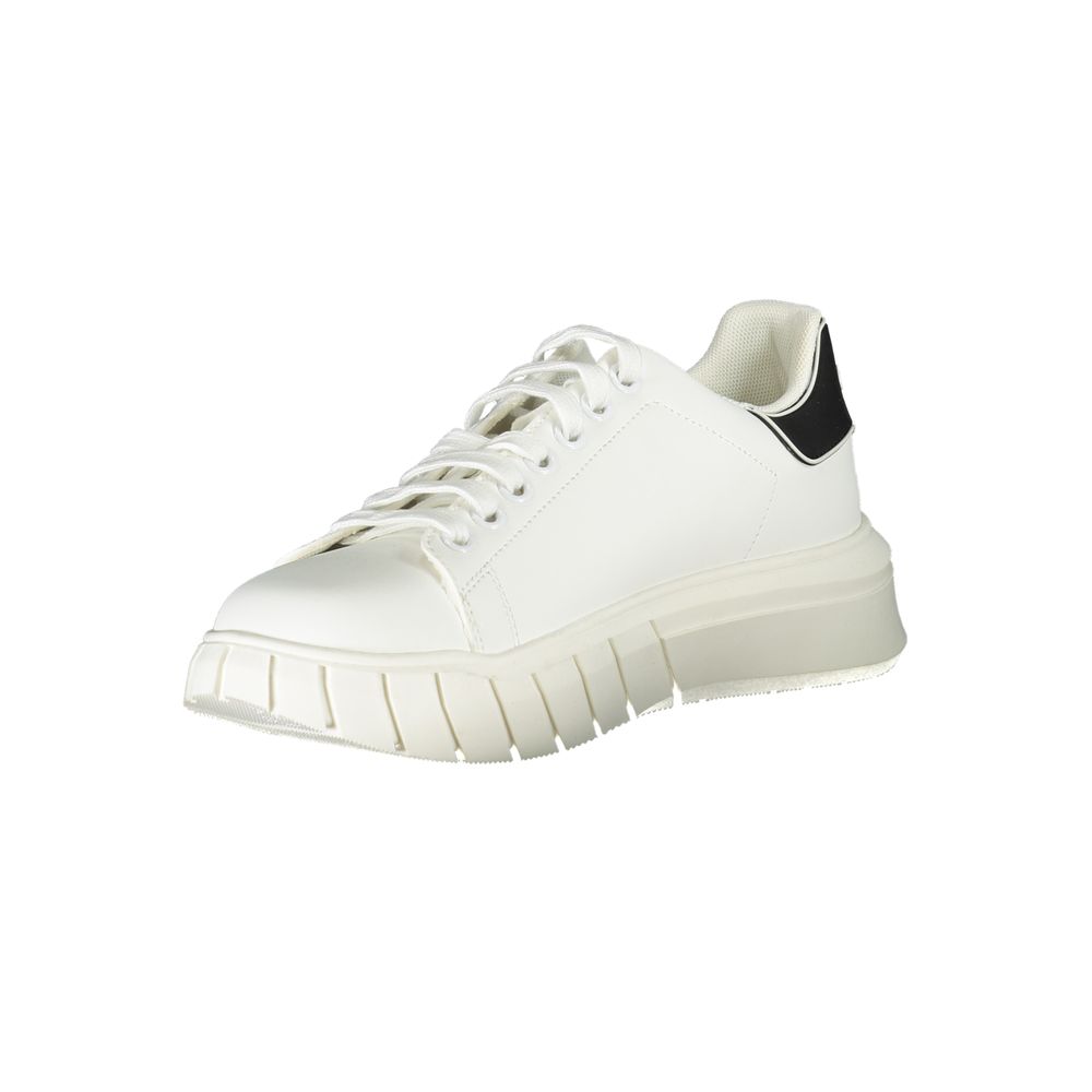 Gaelle Paris Bianco Polyurethane Men Men's Sneaker