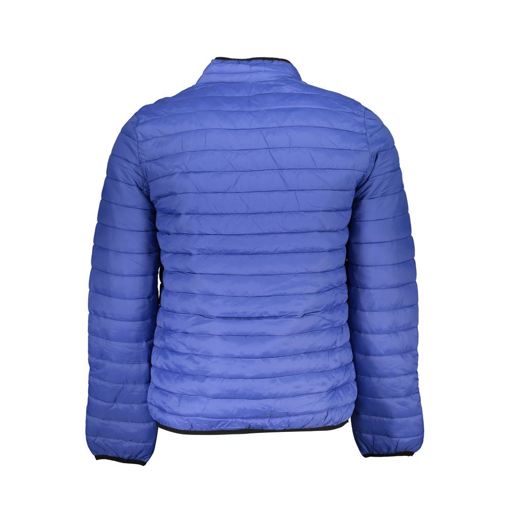 Gianmarco Venturi Blu Poliammide Men's Men's Jacket