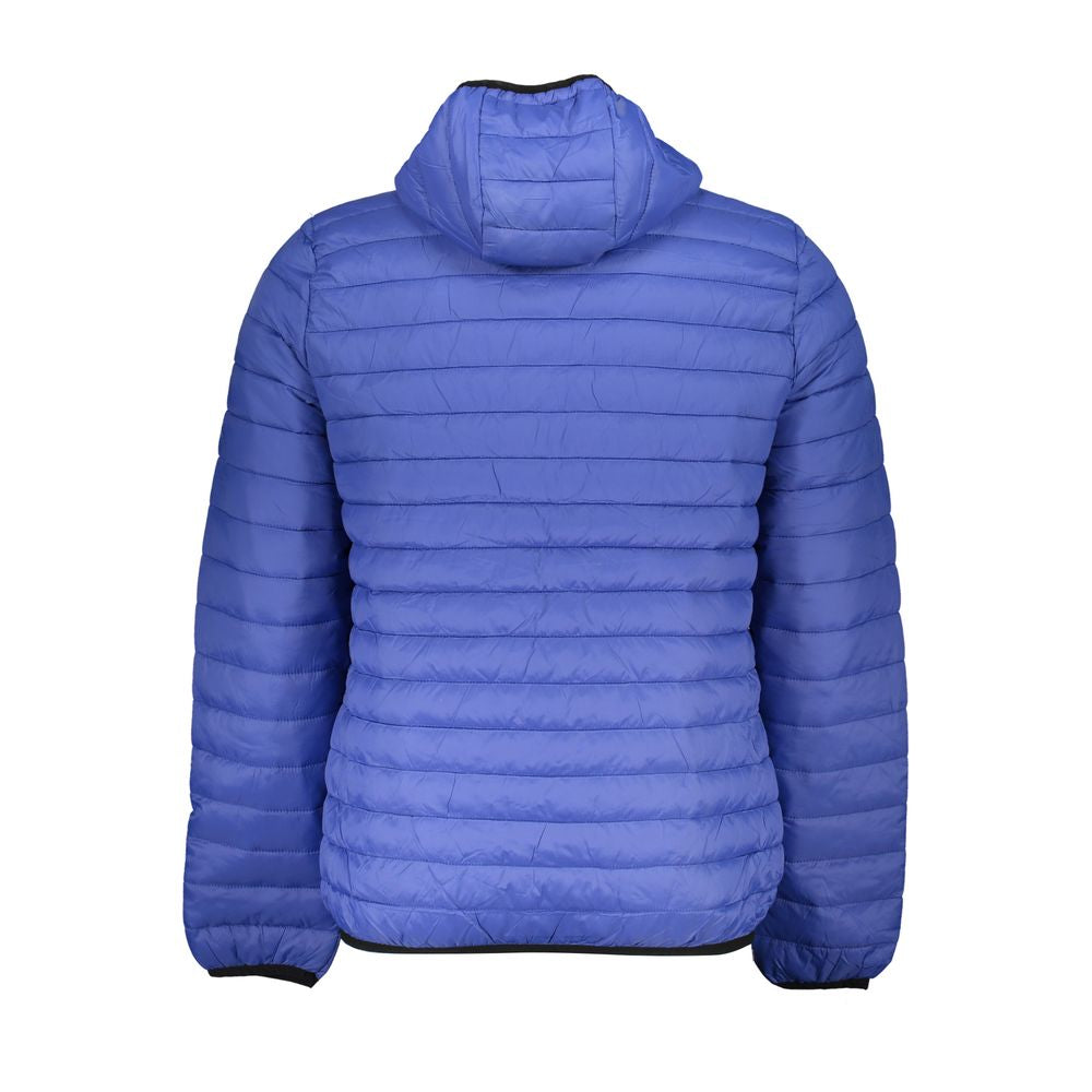 Gianmarco Venturi Blu Poliammide Men's Men's Jacket
