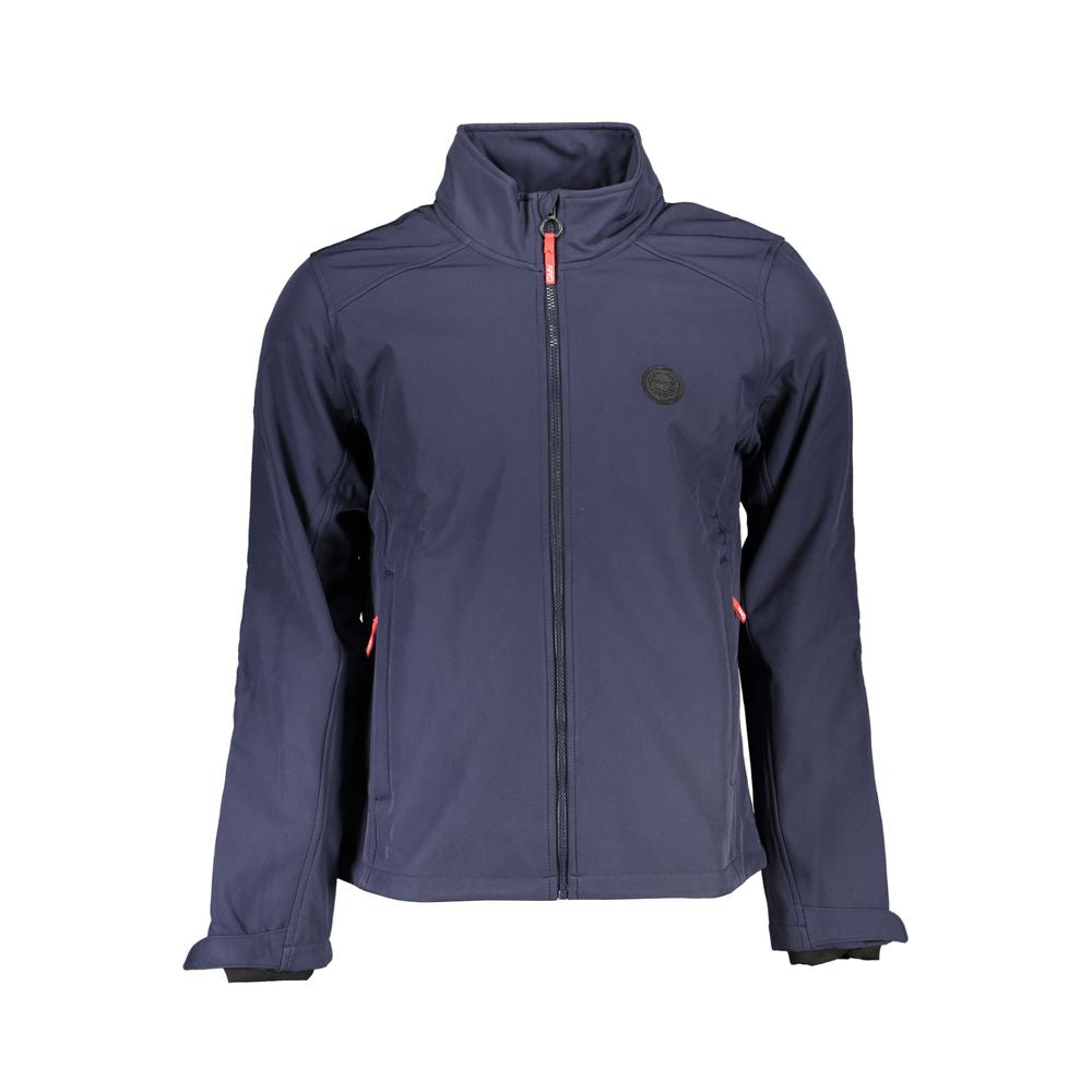 Gianmarco Venturi Blu Polyester Men's Men's Jacket