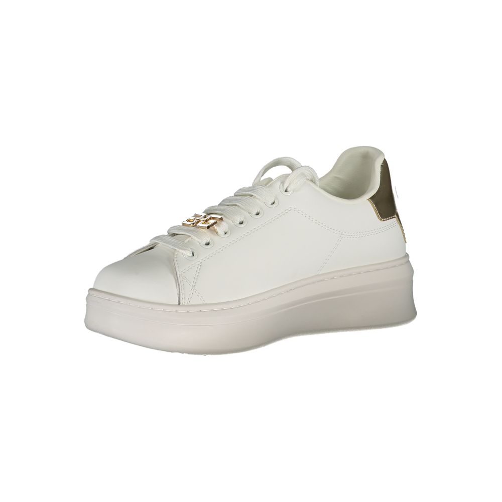 Gaelle Paris Bianco Poliuretano Women Women's Sneaker