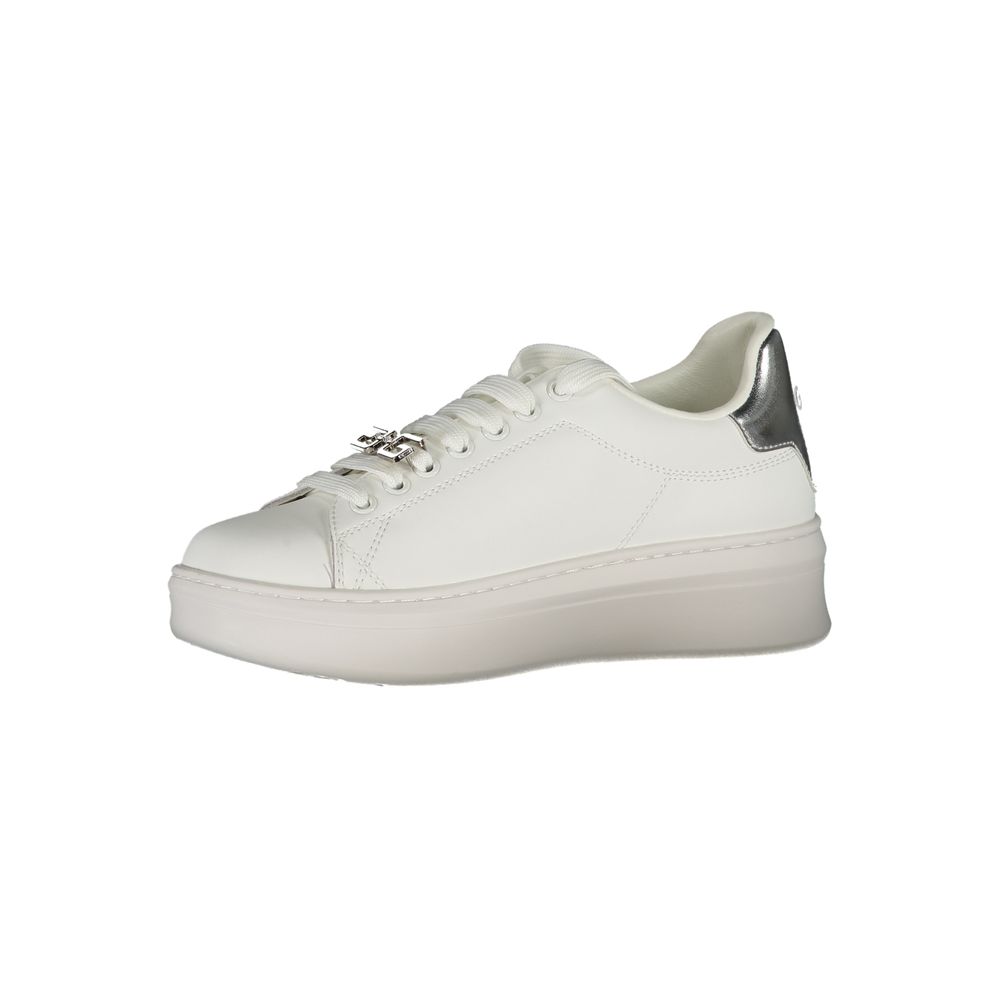 Gaelle Paris Bianco Poliuretano Women Women's Sneaker