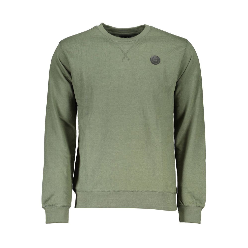 Gianmarco Venturi Verde Cotton Men Men's Sweatshirt