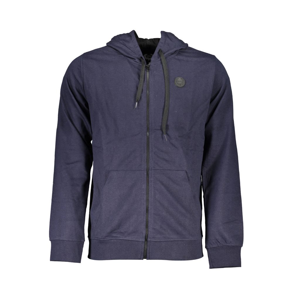Gianmarco Venturi Blue Cotton Men's Men's Hoodie