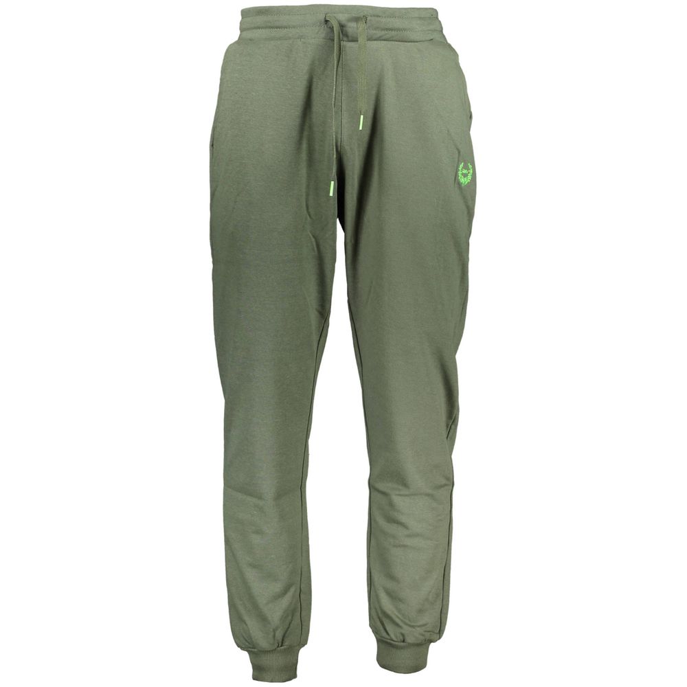 Gianmarco Venturi Verde Cotton Men's Track Men's Pant