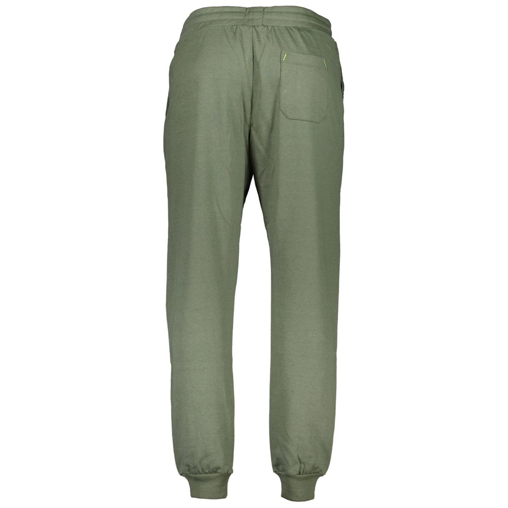 Gianmarco Venturi Verde Cotton Men's Track Men's Pant