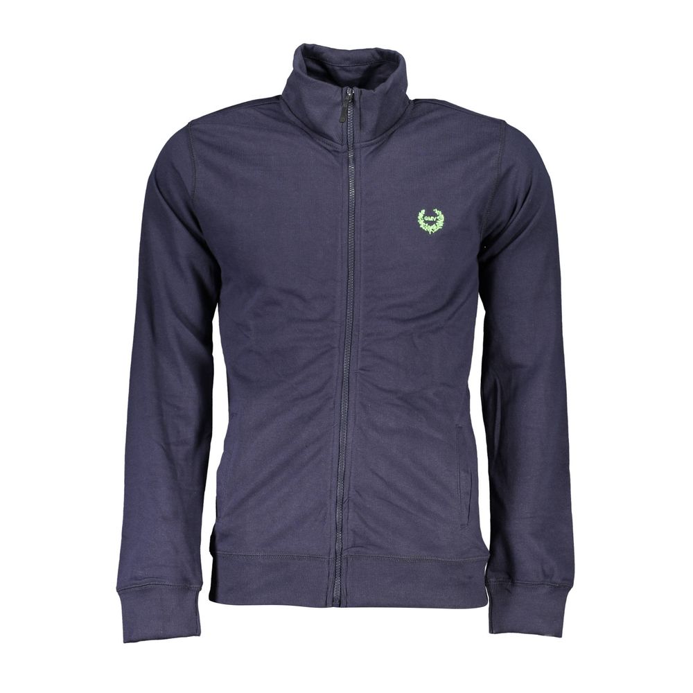 Gianmarco Venturi Blue Cotton Men's Men's Sweatshirt