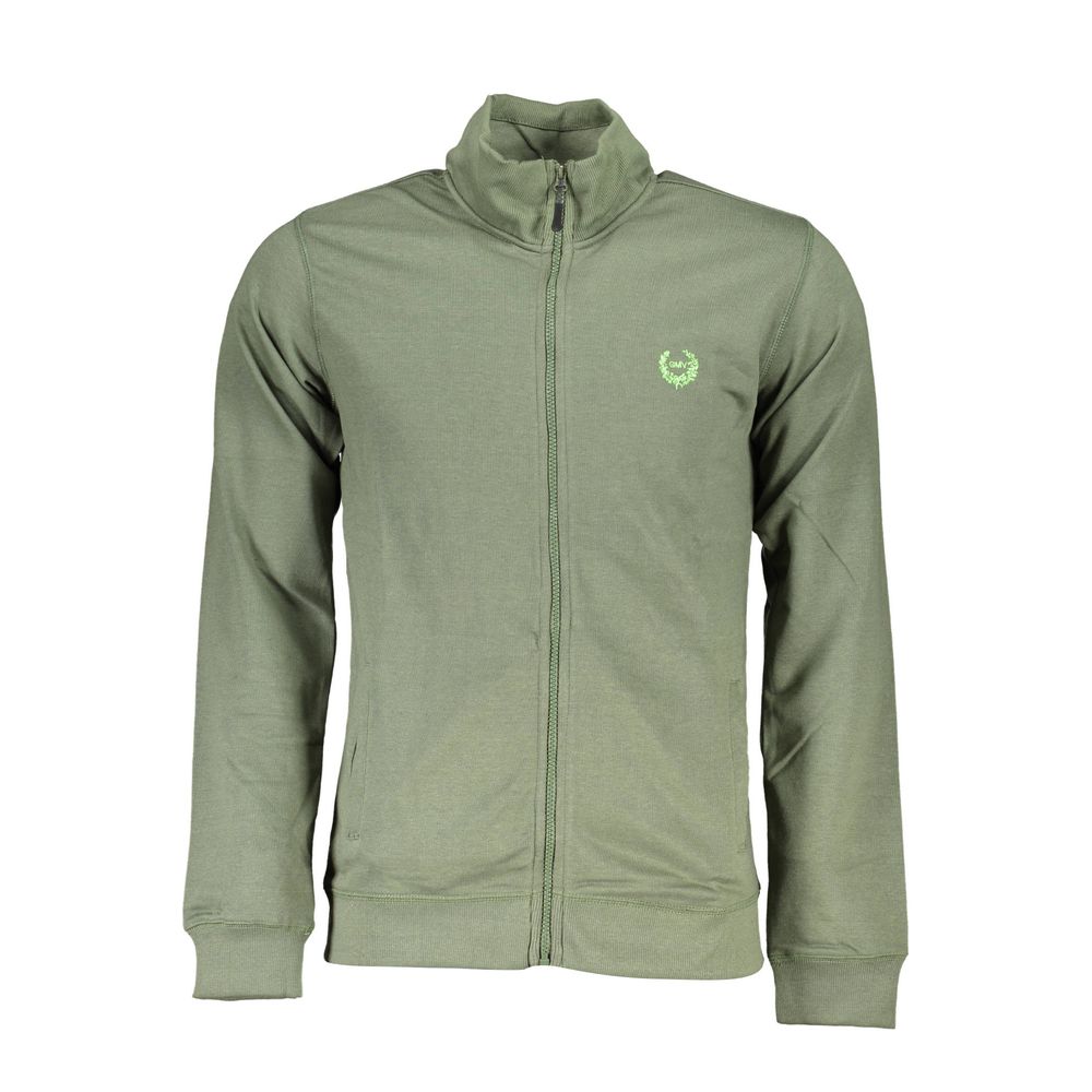 Gianmarco Venturi Verde Cotton Men Men's Sweatshirt