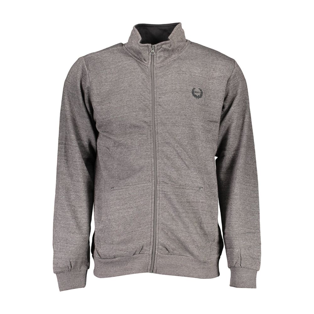Gianmarco Venturi Gray Polyester Men's Men's Sweatshirt