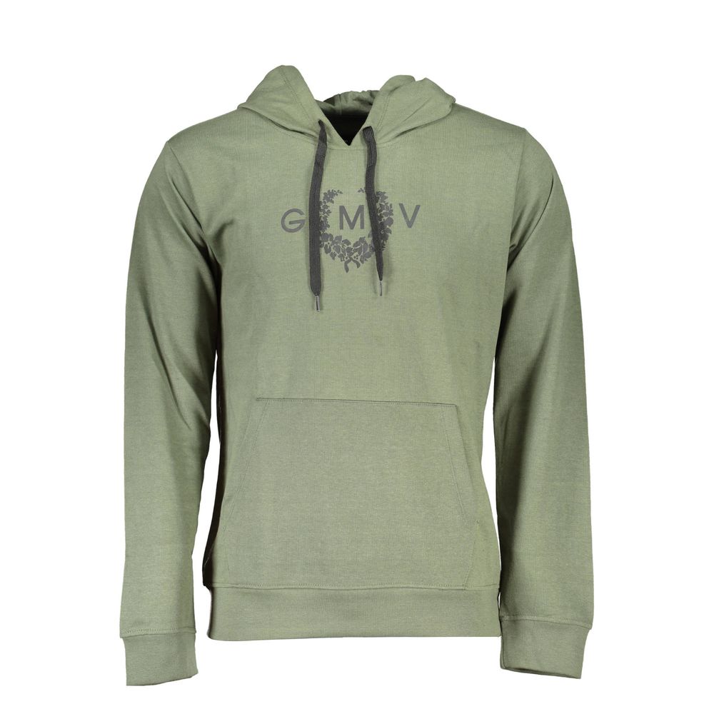 Gianmarco Venturi Verde Cotton Mens Men's Hoodie