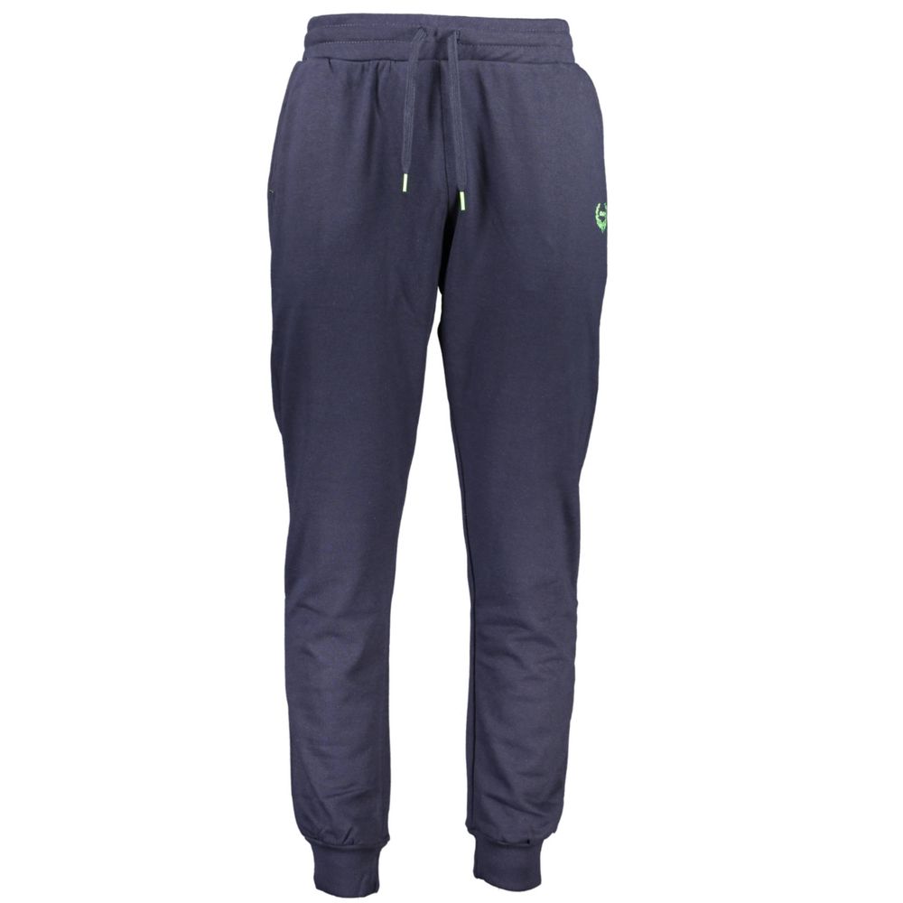 Gianmarco Venturi Blu Cotton Men's Men's Sweatpant