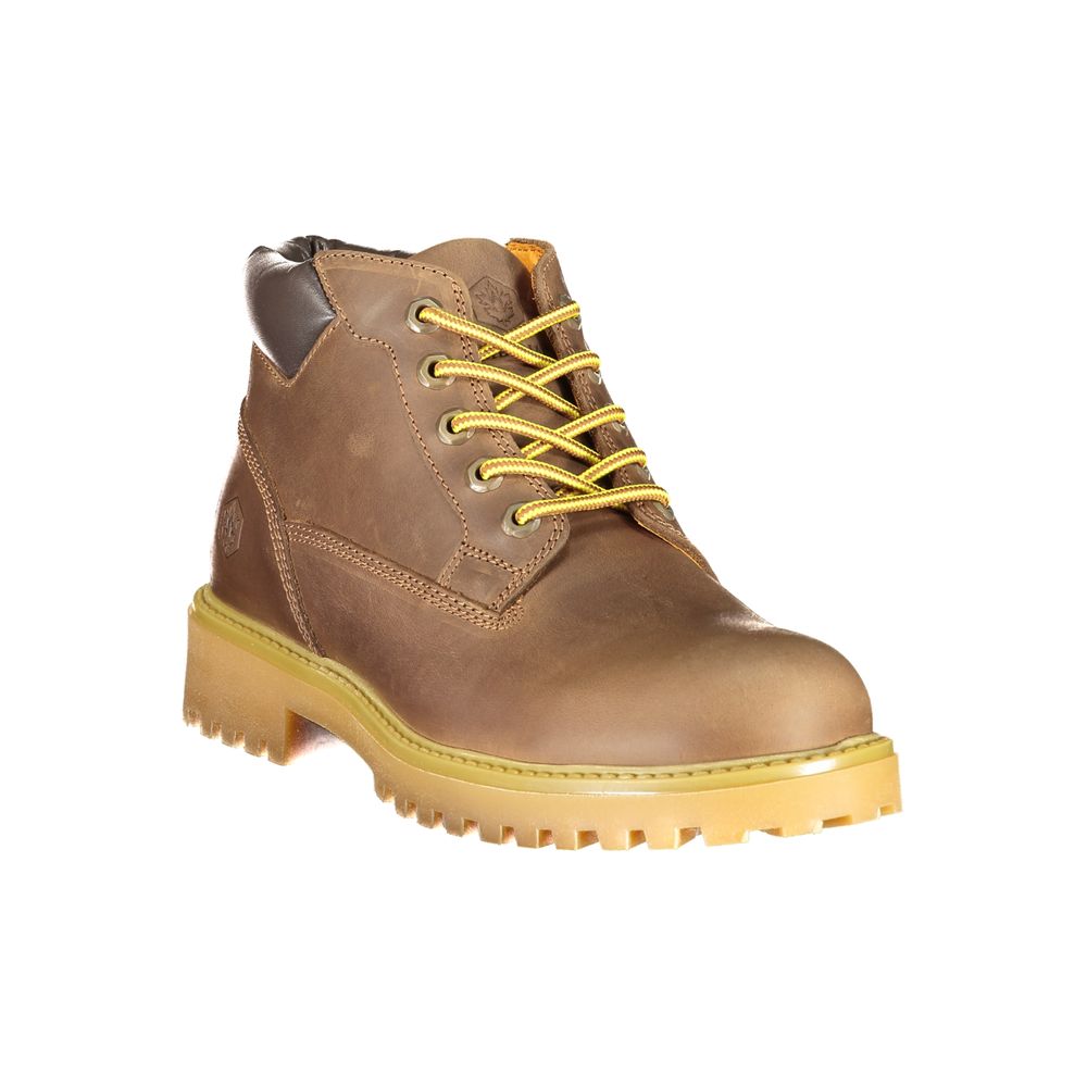 Lumberjack Marrone Leather Men's Men's Sneaker