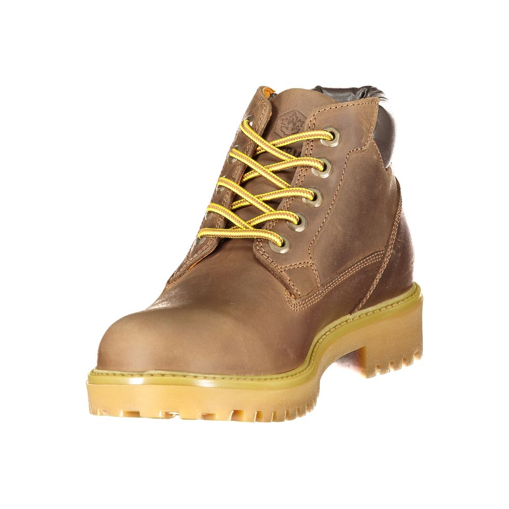 Lumberjack Marrone Leather Men's Men's Sneaker