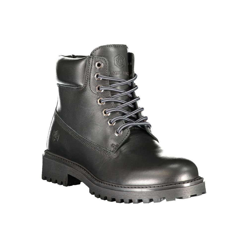 Lumberjack Black Leather Men's Men's Boot