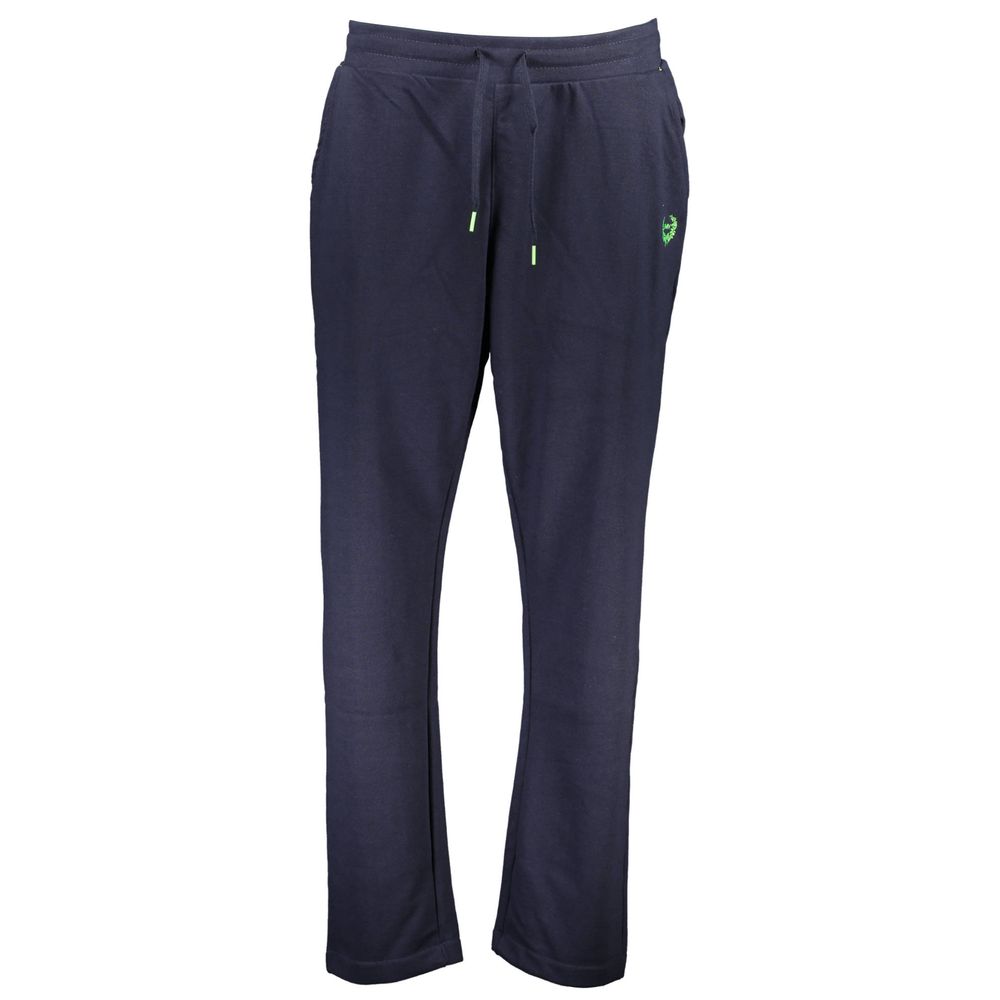 Gianmarco Venturi Blue Cotton Men's Men's Sweatpant