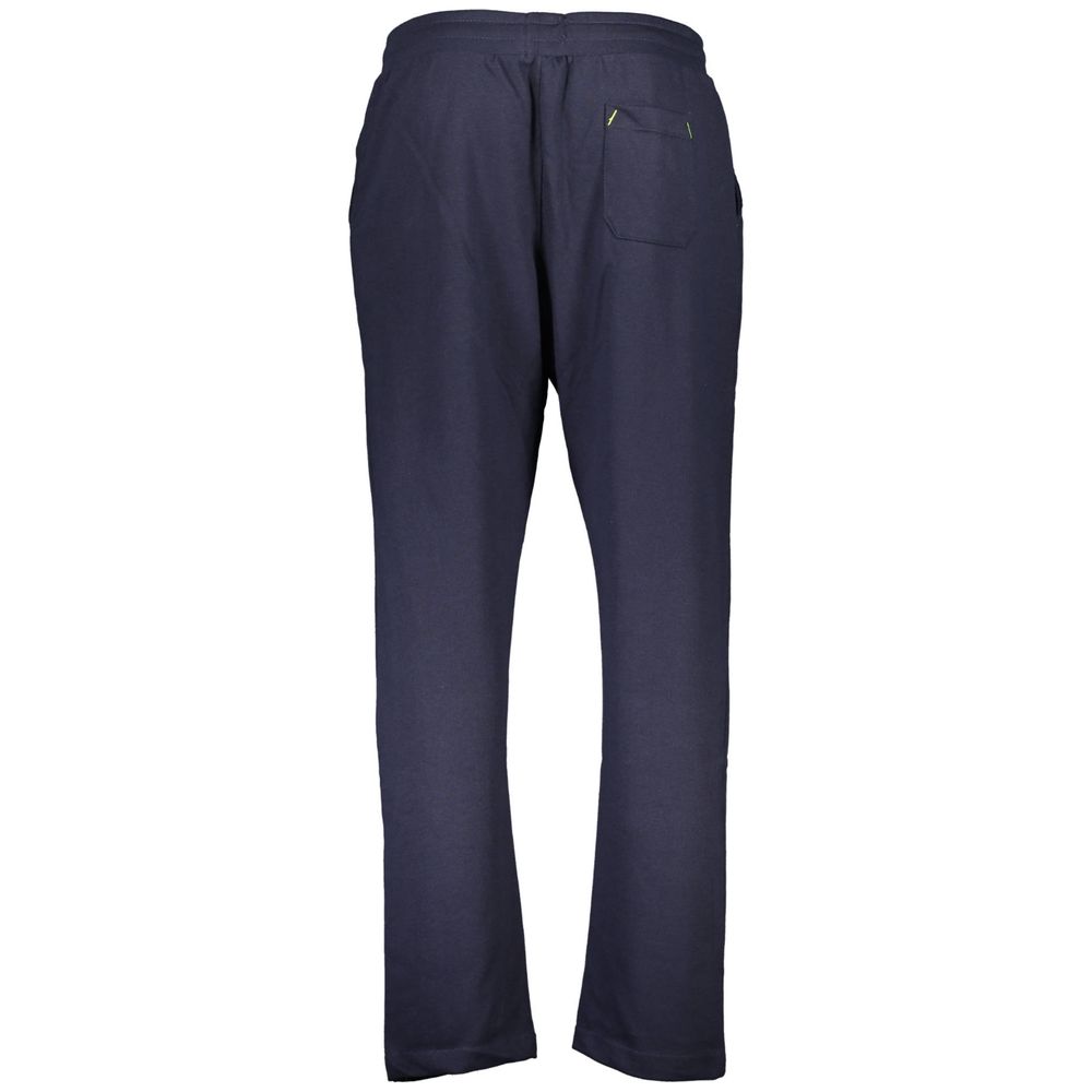 Gianmarco Venturi Blue Cotton Men's Men's Sweatpant