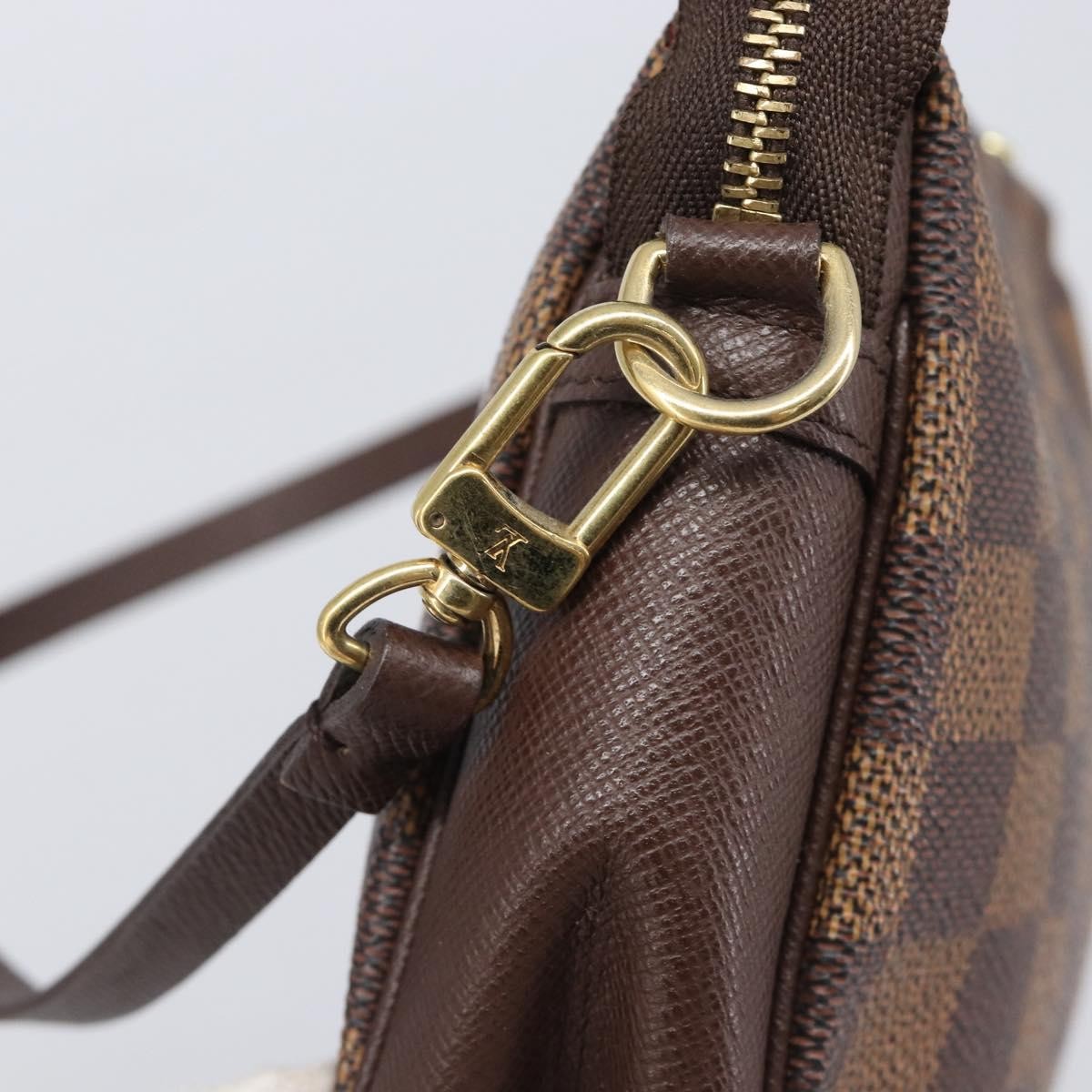 Louis Vuitton Trousse Make Up Damier Brown Canvas Clutche & Pouche Bag (Pre-Owned)