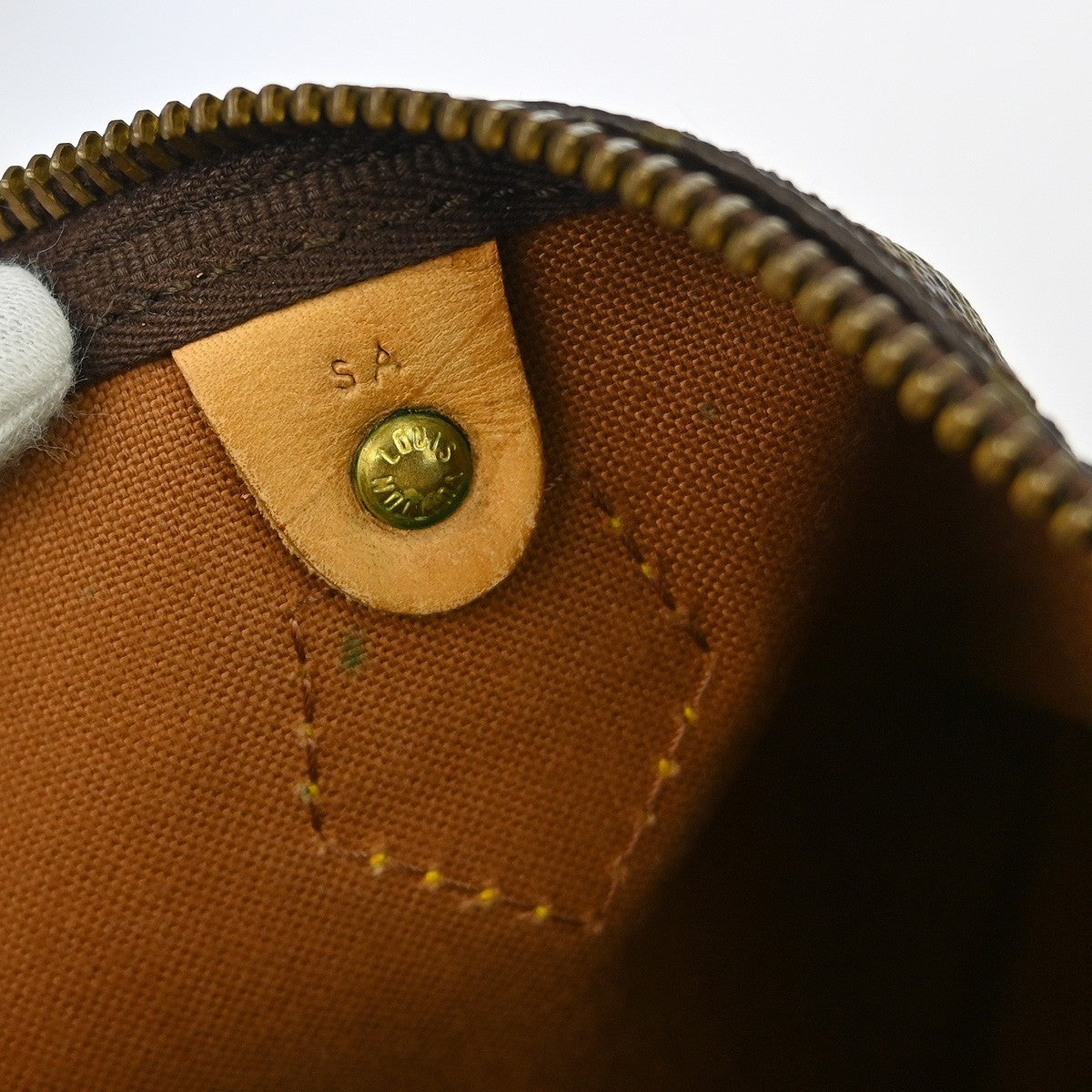 Louis Vuitton Speedy Monogram Canvas Brown Canvas Handbag (Pre-Owned)