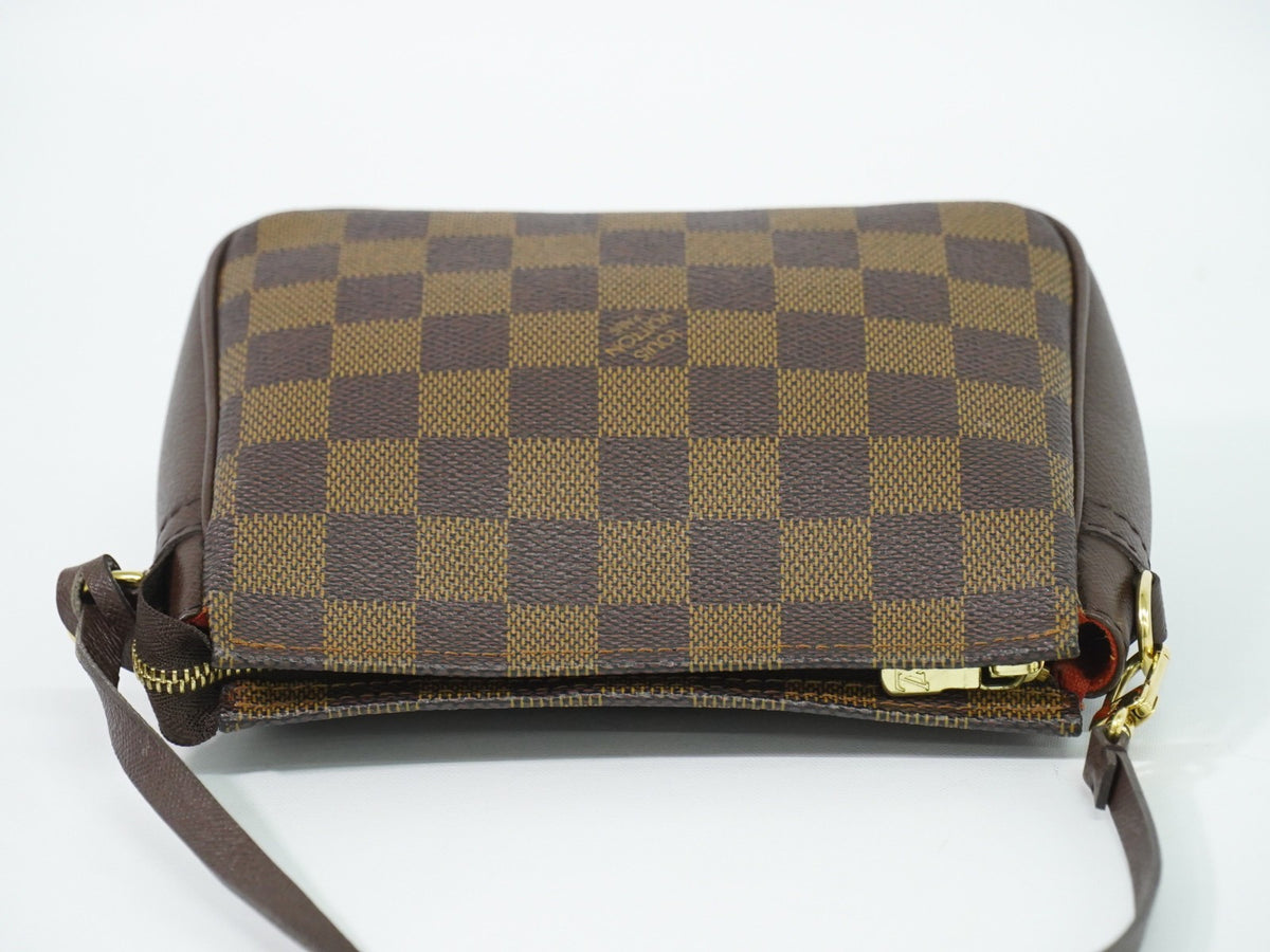 Louis Vuitton Trousse Make Up Damier Brown Canvas Clutche & Pouche Bag (Pre-Owned)
