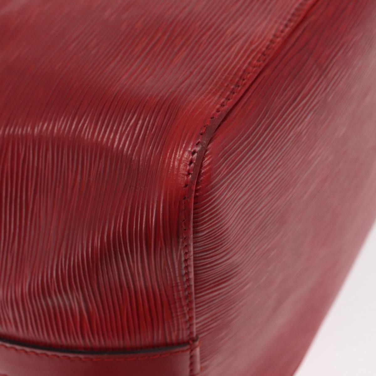 Louis Vuitton Petit Noe Epi Leather Red Leather Shoulder Bag Bag (Pre-Owned)