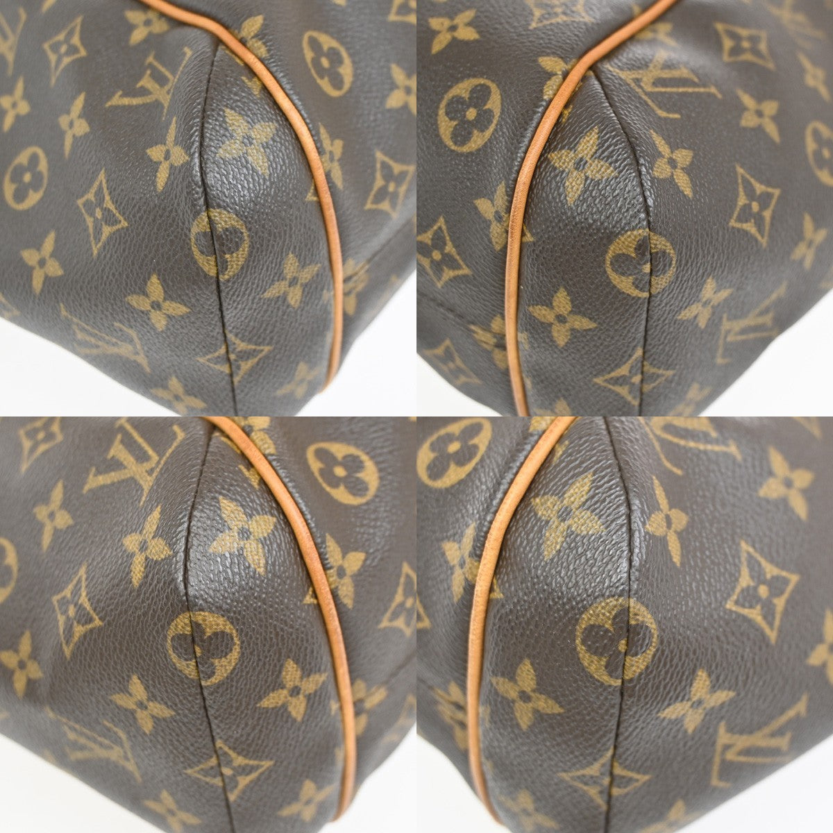 Louis Vuitton Totally Monogram Canvas Brown Canvas Tote Bag Bag (Pre-Owned)
